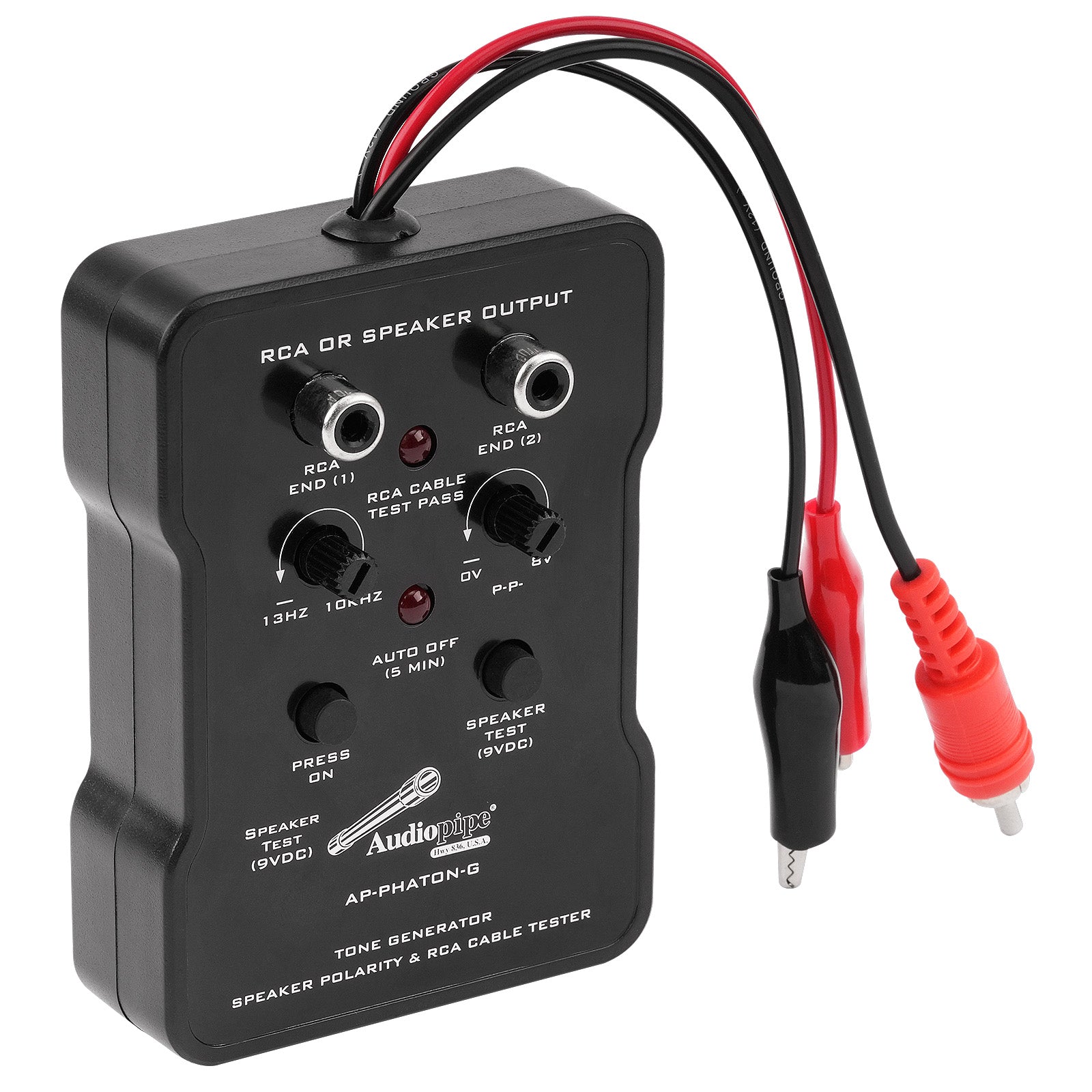 Tone Generator & Speaker Polarity Tester (AP-PHATON-G)