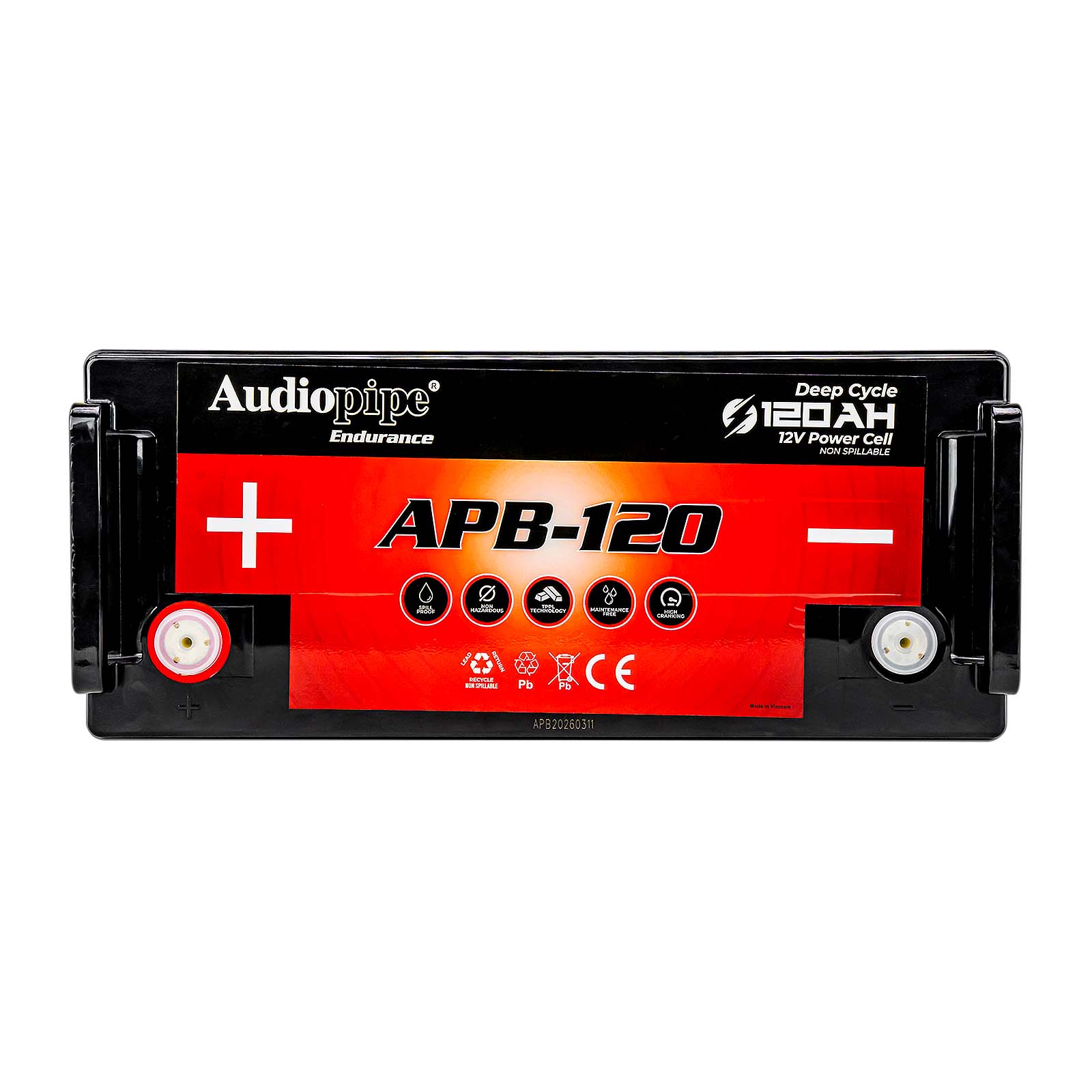Deep Cycle 120AH 12V Power Cell (APB-120)