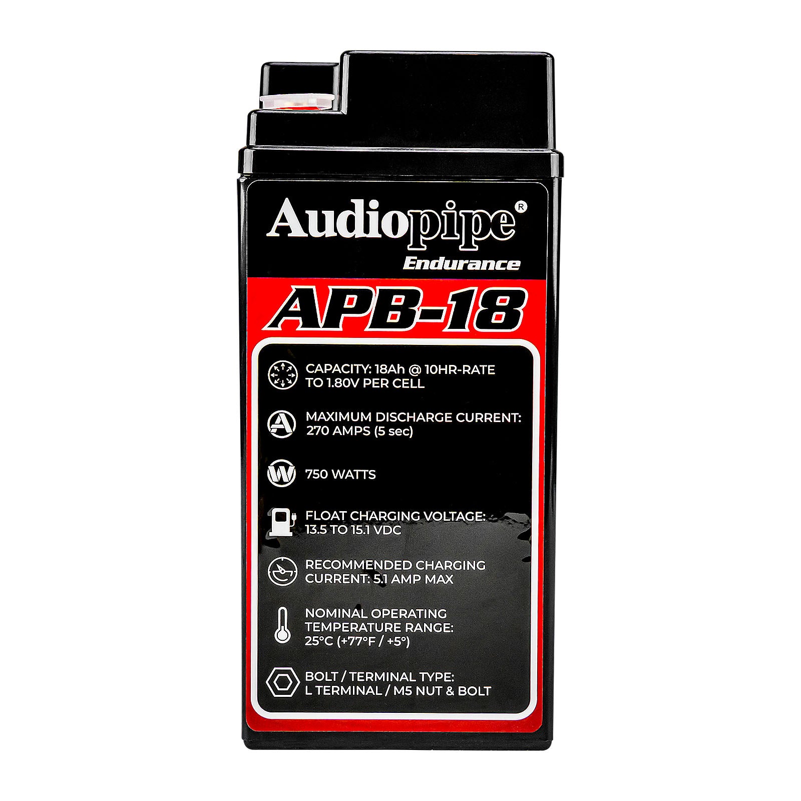 Deep Cycle 18AH 12V Power Cell (APB-18)
