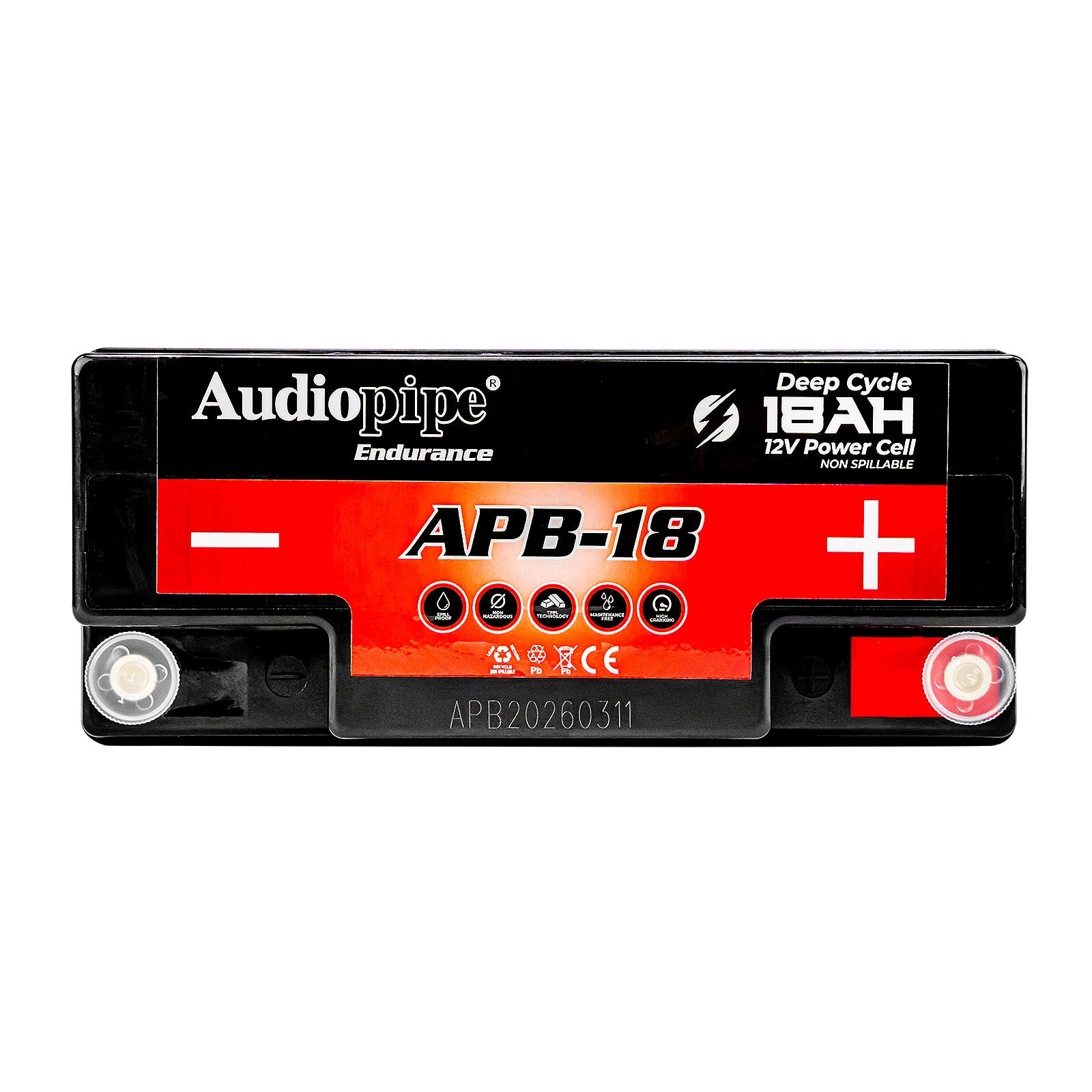 Deep Cycle 18AH 12V Power Cell (APB-18)