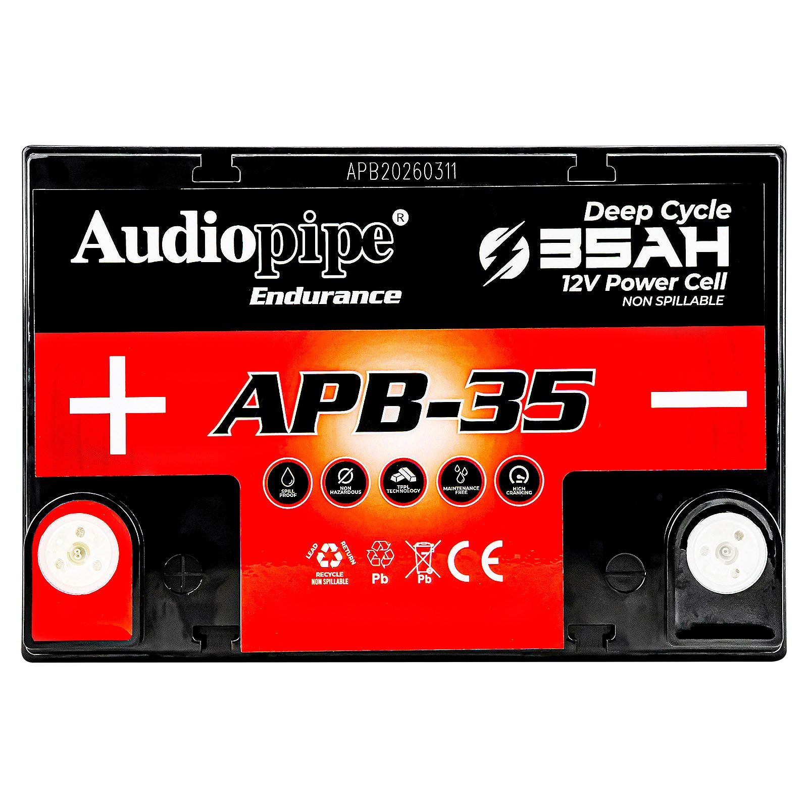 Deep Cycle 35AH 12V Power Cell (APB-35)