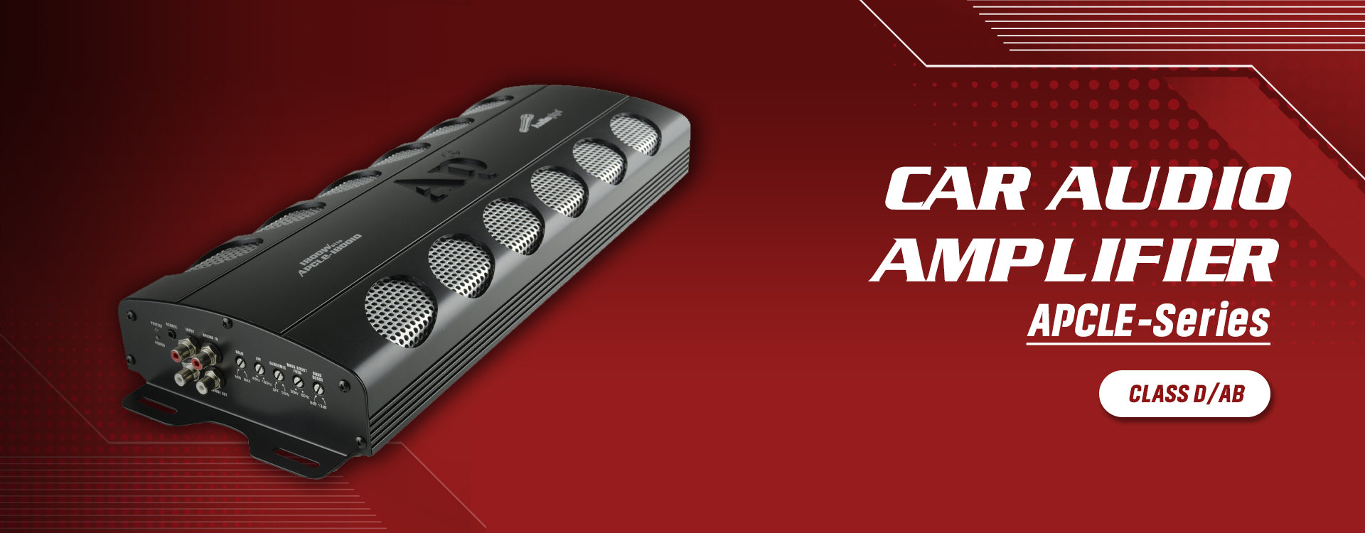 Car Audio Amplifiers APCLE Series