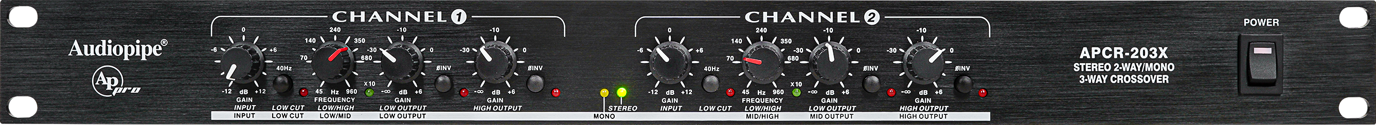 Professional Audio Signal Processor (APCR-203X)
