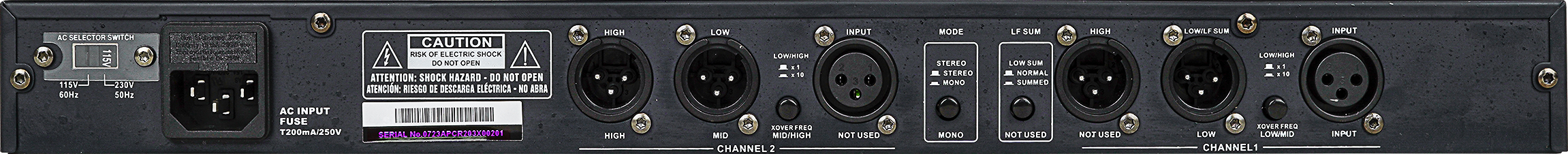 Professional Audio Signal Processor (APCR-203X)