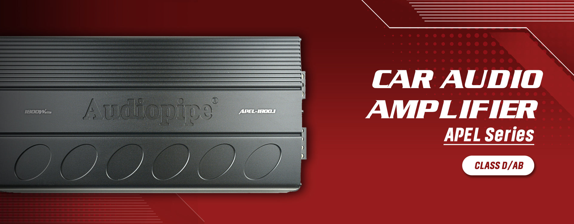 Car Audio APEL Amplifier Series