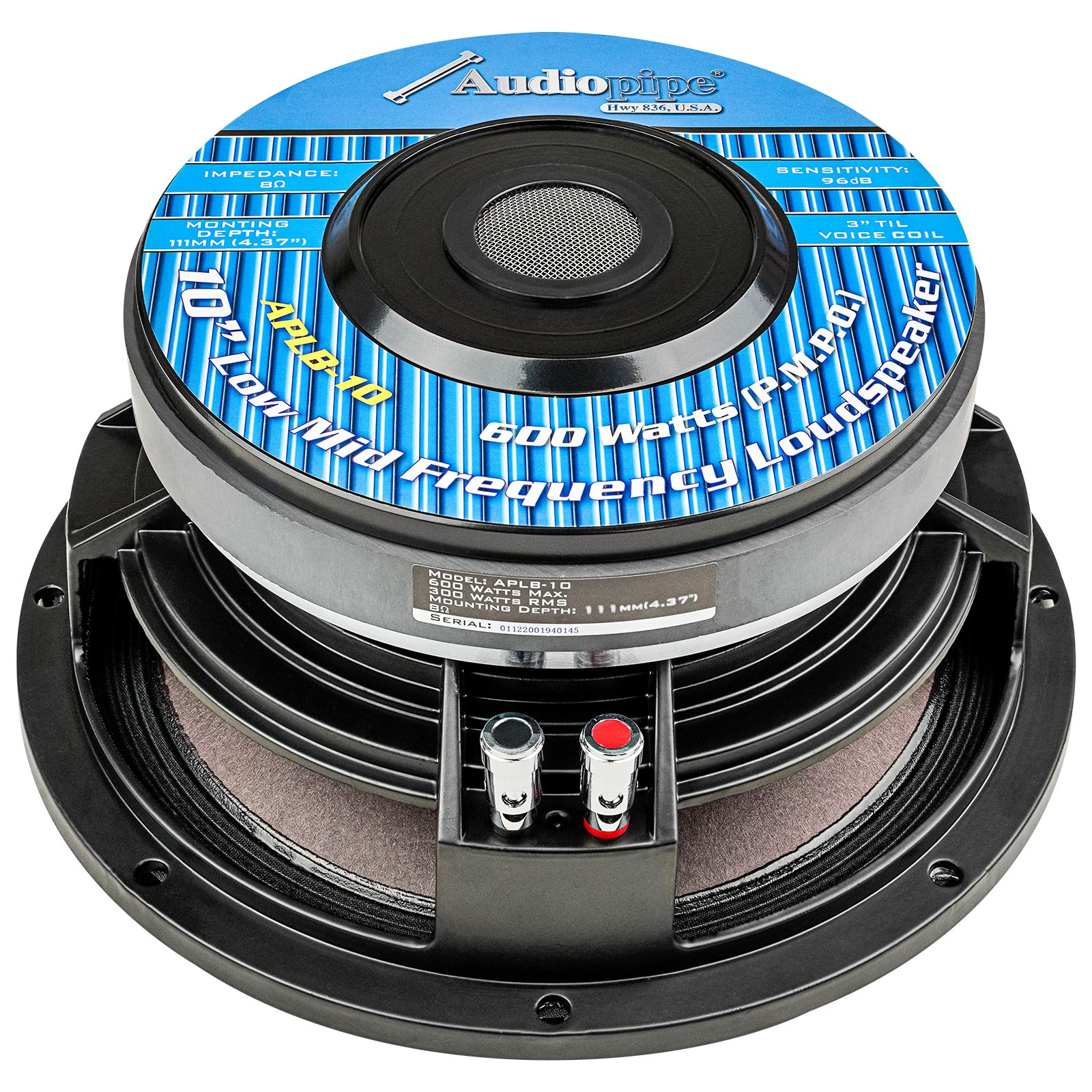 10" Low Mid Frequency Loudspeaker (APLB-10)