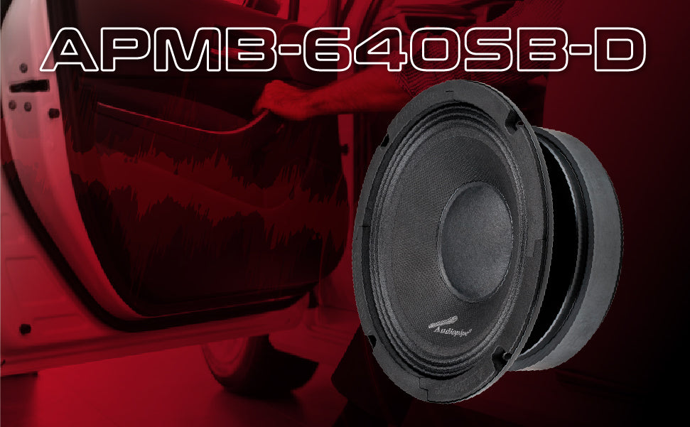 6” Low Mid Frequency Loudspeaker (APMB-640SB-D), Sold individually