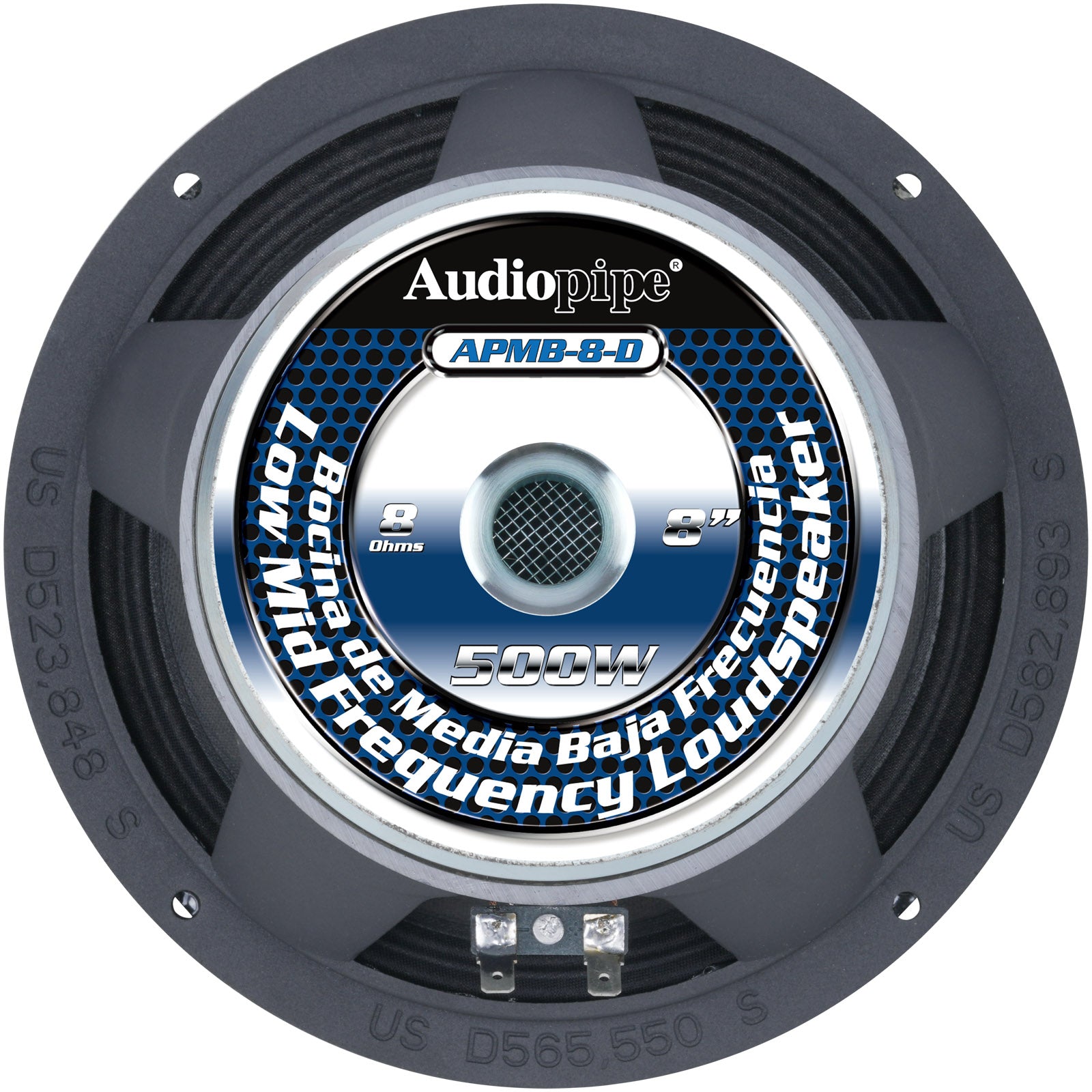 8” Low Mid Frequency Loudspeaker (APMB-8-D), Sold individually