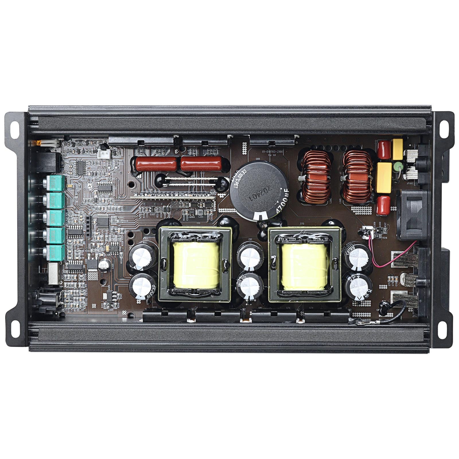 Mosfet / Ic Technology Car Audio Amplifier (APMOX-1500.1)