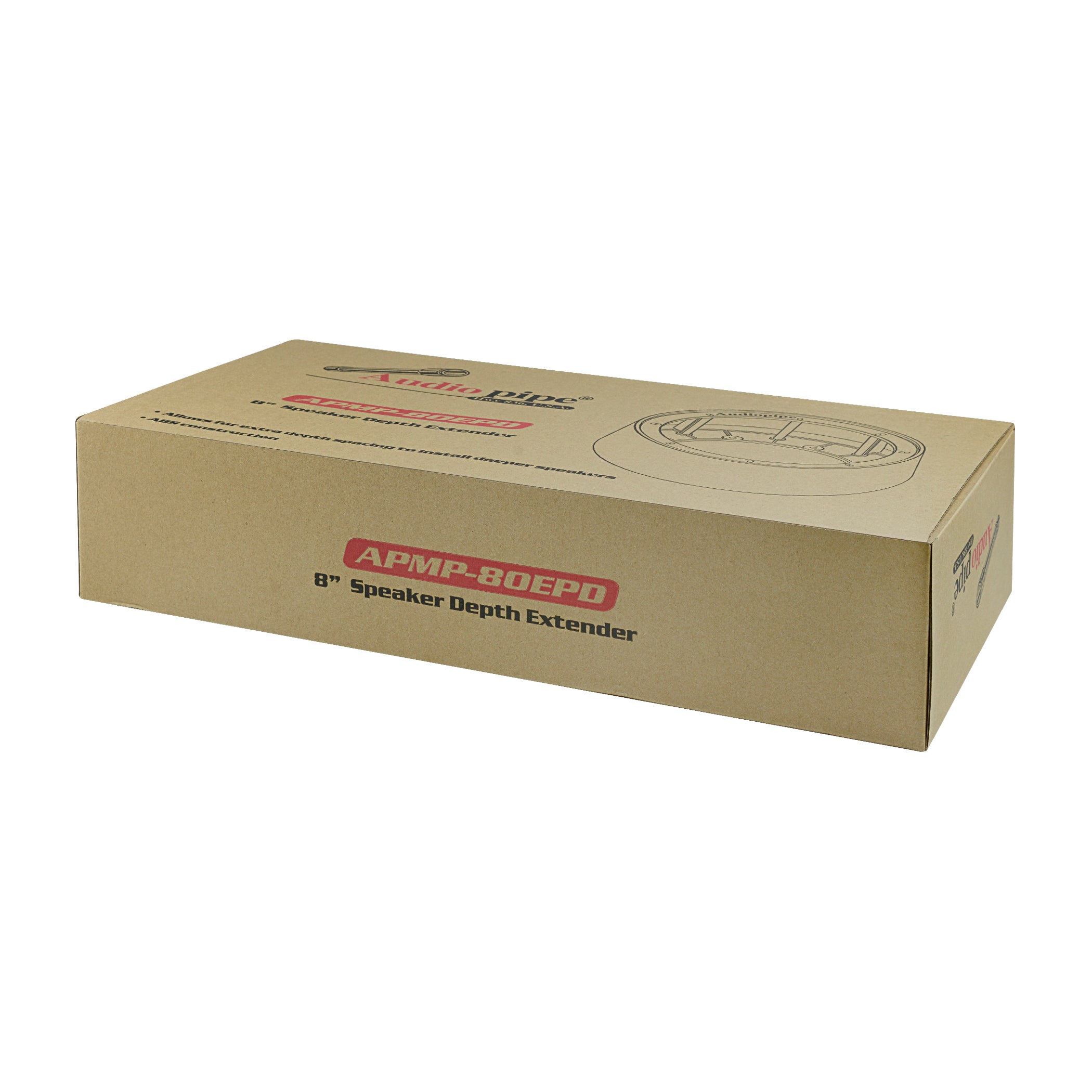 APMP-80EPD - 8” Speaker Depth Extender