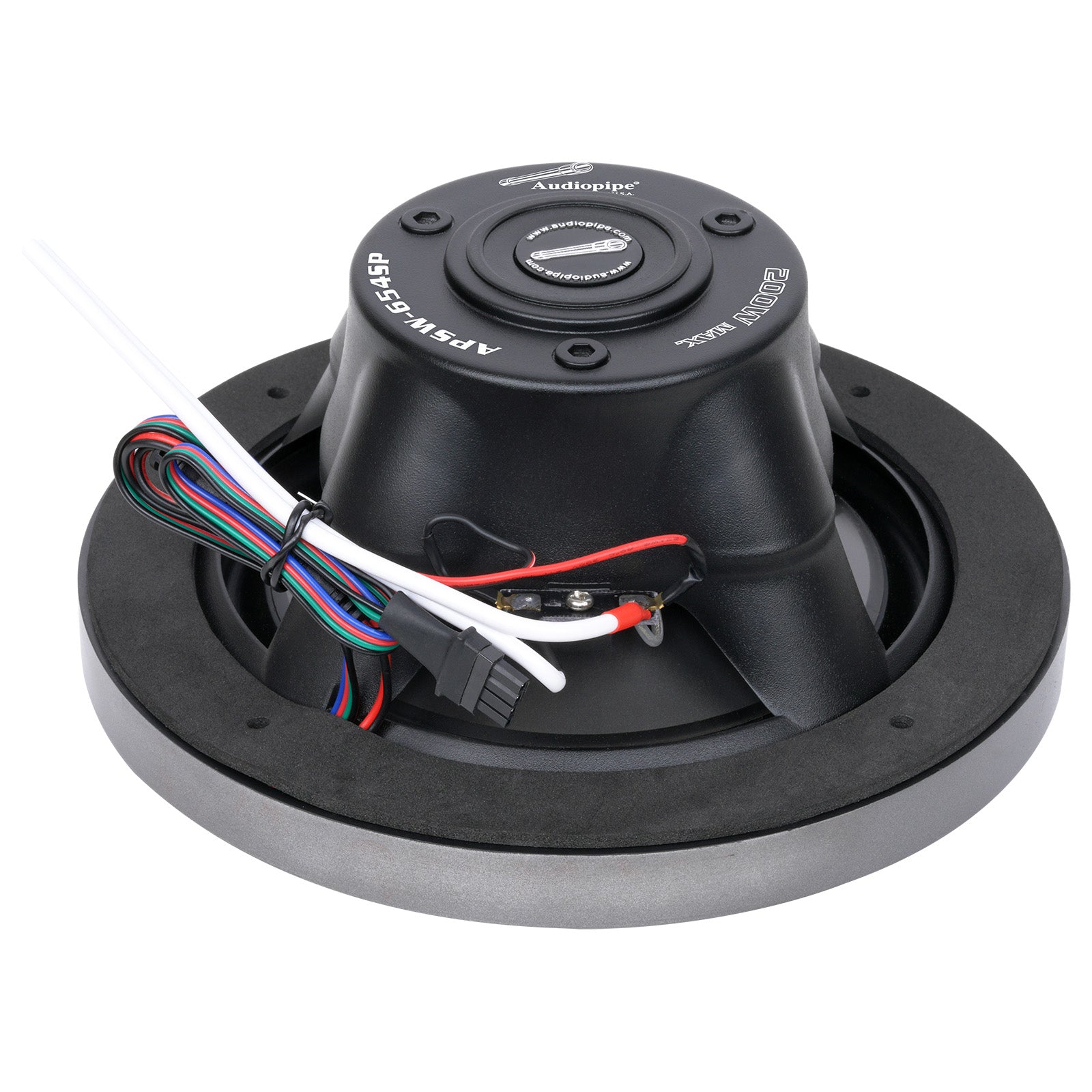 6.5” Coaxial 2-Way Marine Speaker with LED Lights (APSW-654SP)