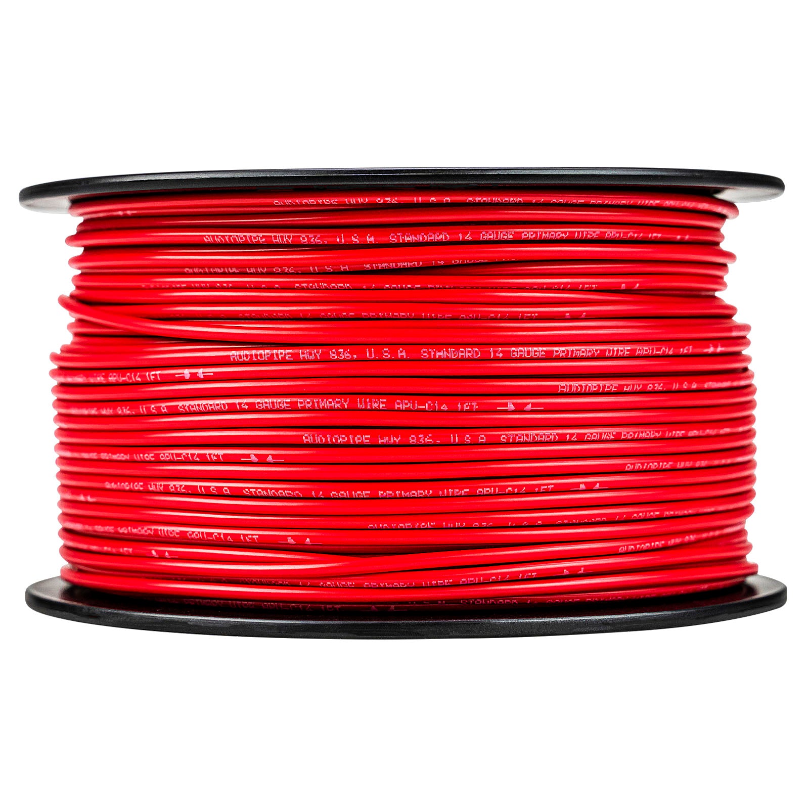 500Ft 14 Gauge Red Primary Wire (APV-C14-500 RED)