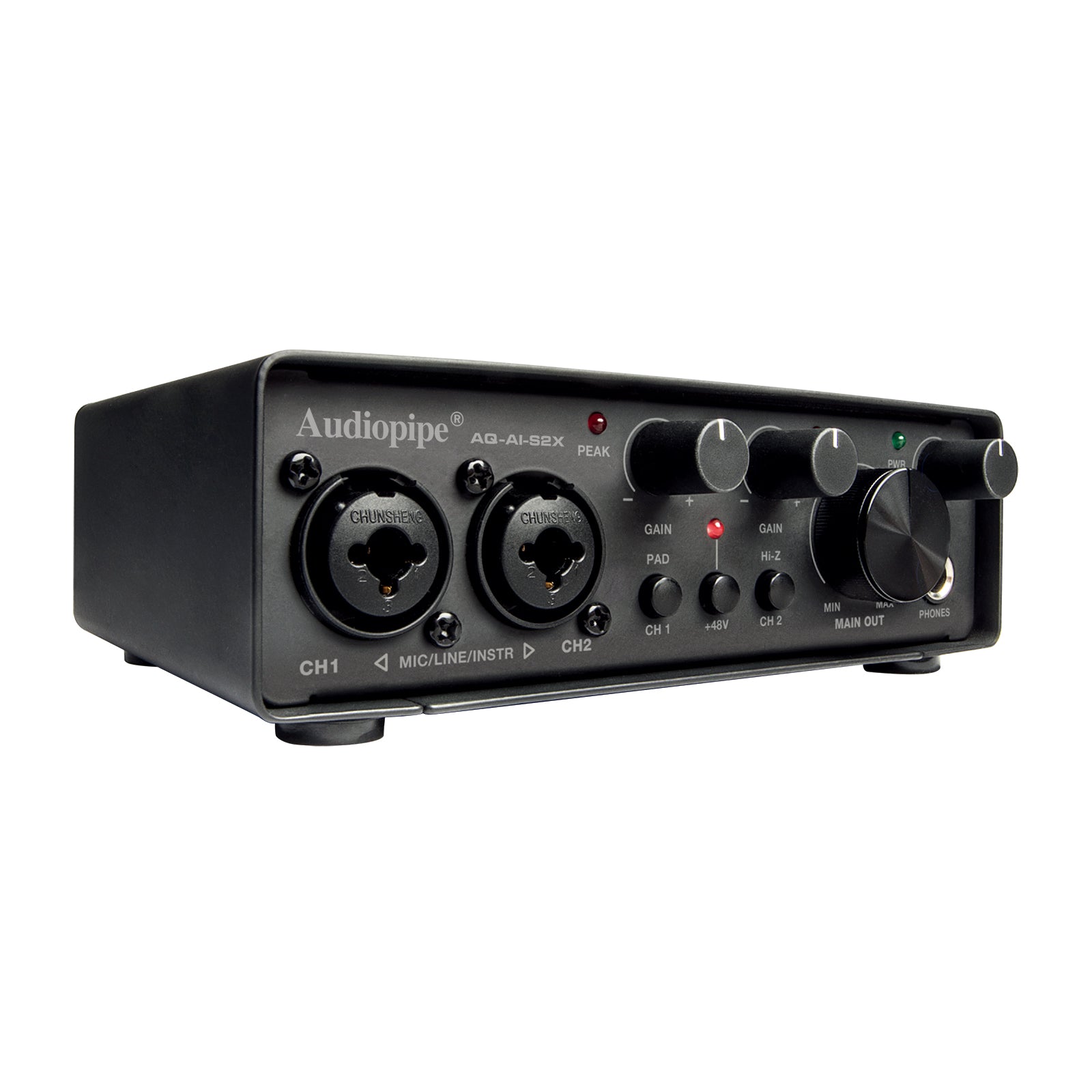 2 Channel Audio Interface (AQ-AI-S2X)