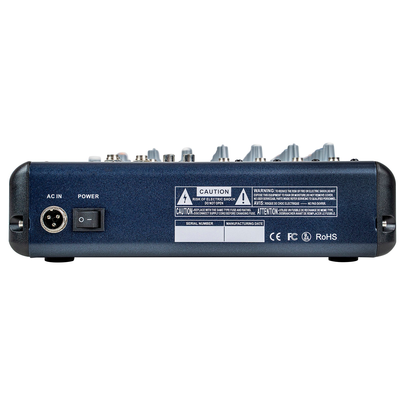 8 Channel Mixer with DSP Effect & MP3 Player (AQP-8100DU)