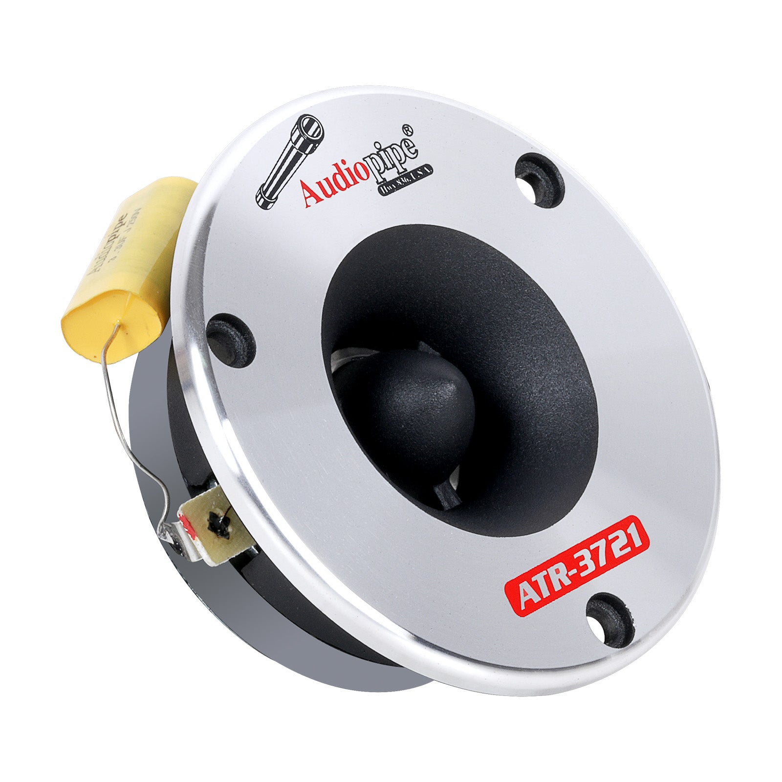 3-3/4” Aluminum Bullet Titanium Horn Tweeter (ATR-3721), Sold in Pairs