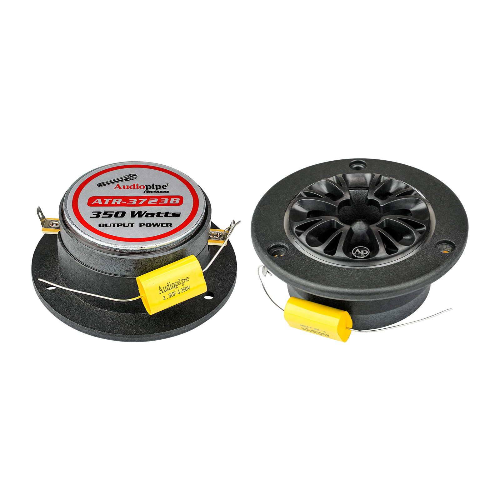 ATR-3723C 3 3/4” Aluminum Bullet Titanium Horn Tweeter