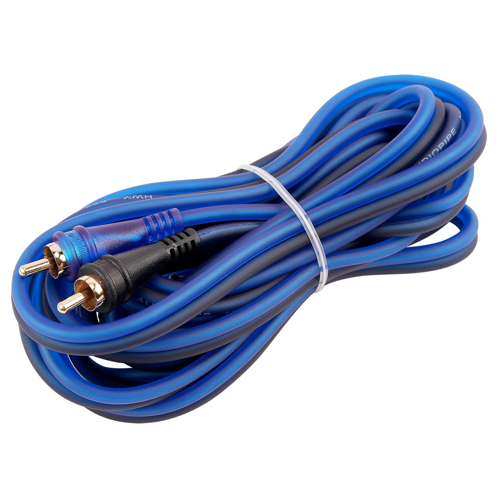10FT Frosted RCA Audio Cable (BMV-BLS-10), 10-Pack (10 Individual Cables)