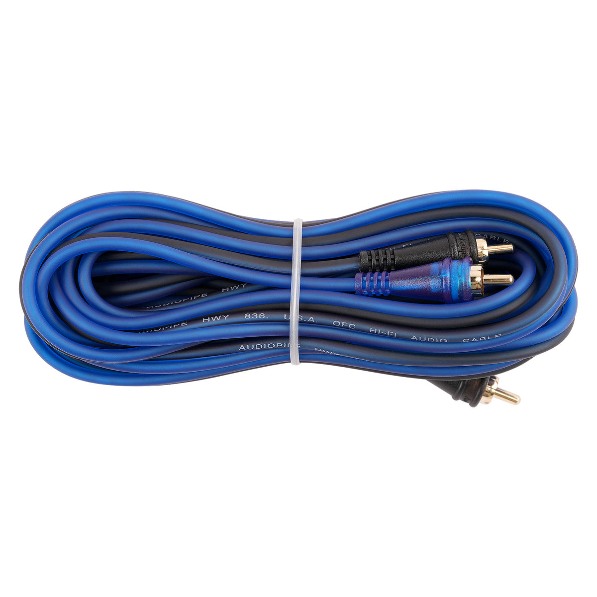 BMV-BLS-17 17FT Frosted RCA Audio Cable, 10-Pack (10 Individual Cables)