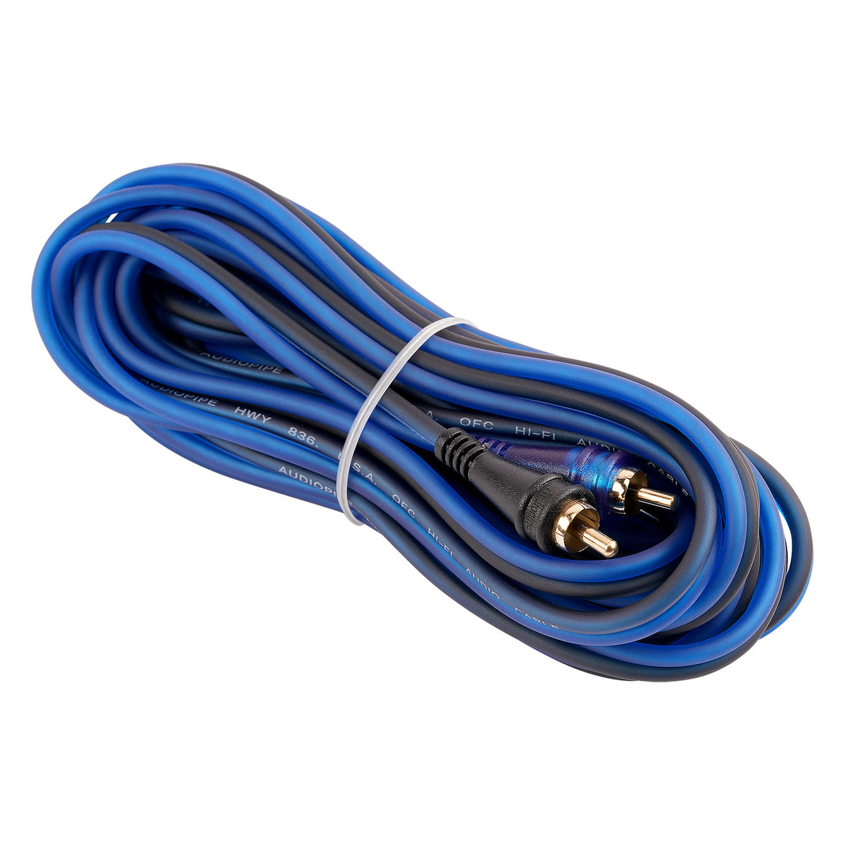 BMV-BLS-17 17FT Frosted RCA Audio Cable, 10-Pack (10 Individual Cables)