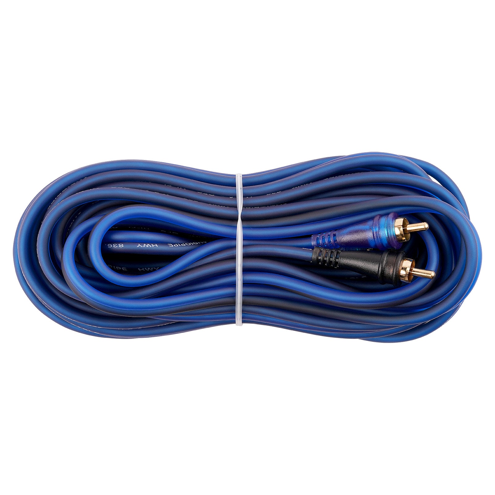 25FT Frosted RCA Audio Cable (BMV-BLS-25), 10-Pack (10 Individual Cables)