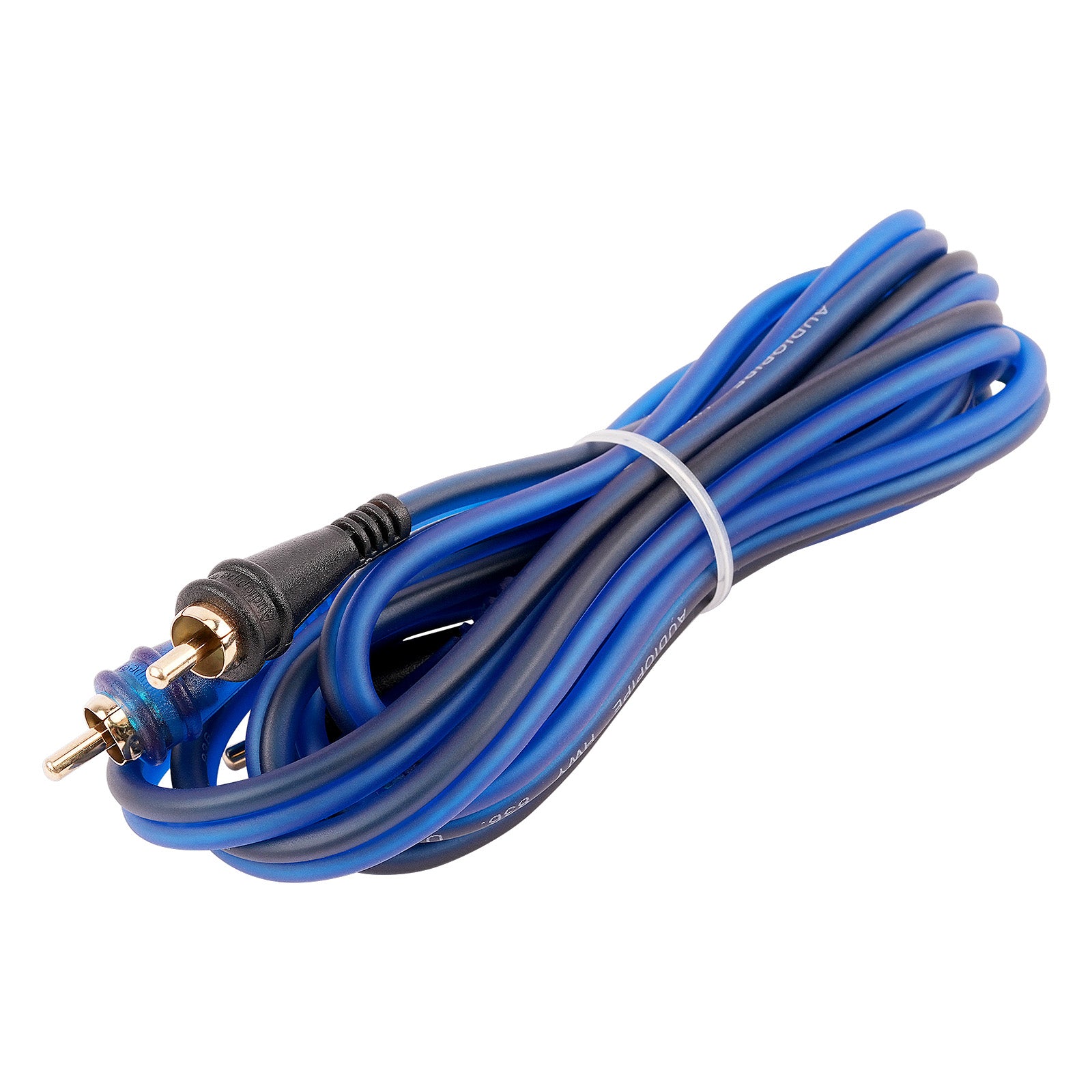 6FT Frosted RCA Audio Cable (BMV-BLS-6), 10-Pack (10 Individual Cables)