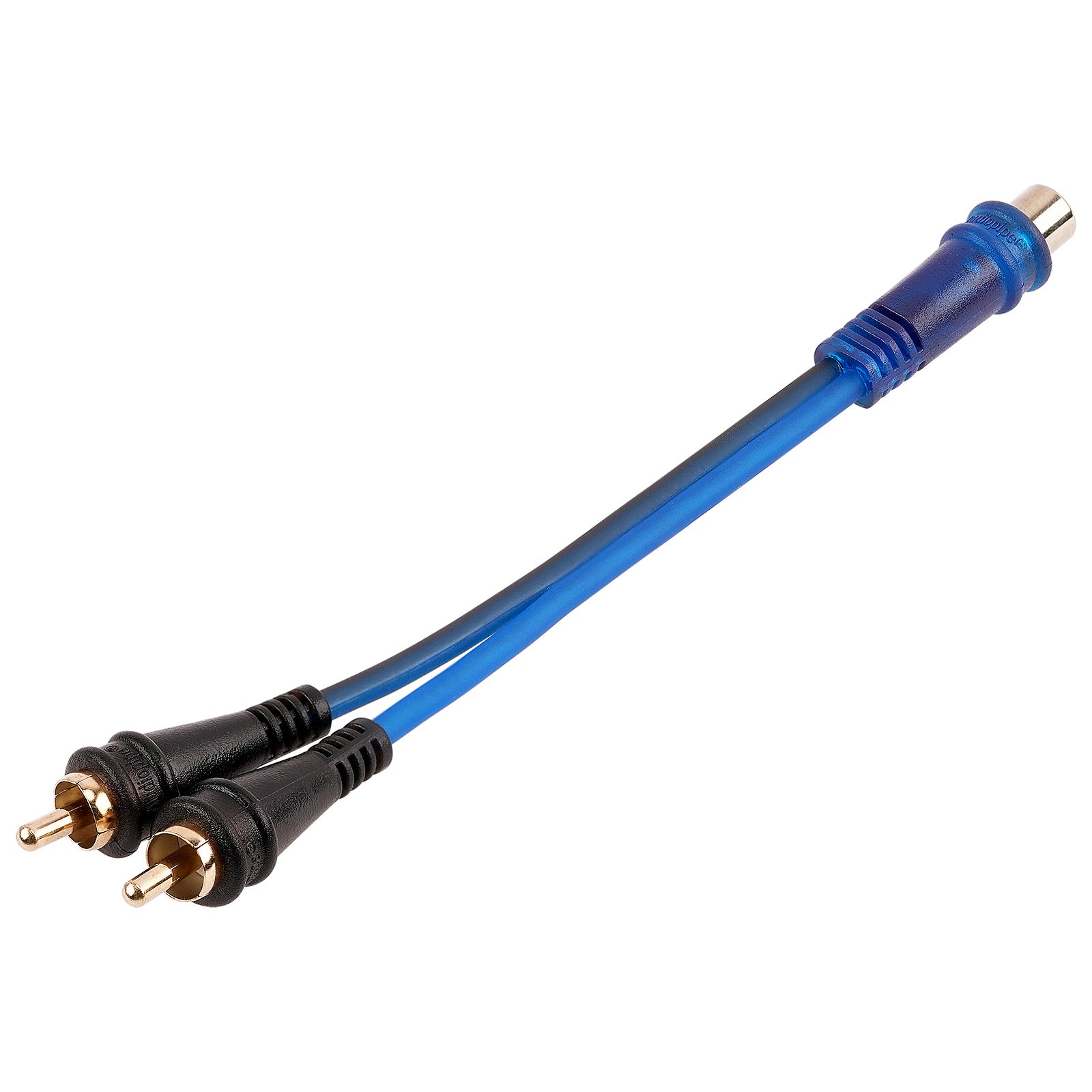 Oxygen Free Shielded “Y" RCA Audio Cable (BMV-BLS-YF-2M), 10-Pack (10 Individual Cables)