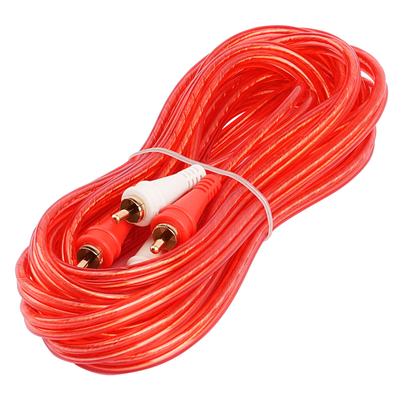 15FT Oxygen Free RCA Audio Cable (BMV-G-15), 10-Pack (10 Individual Cables)