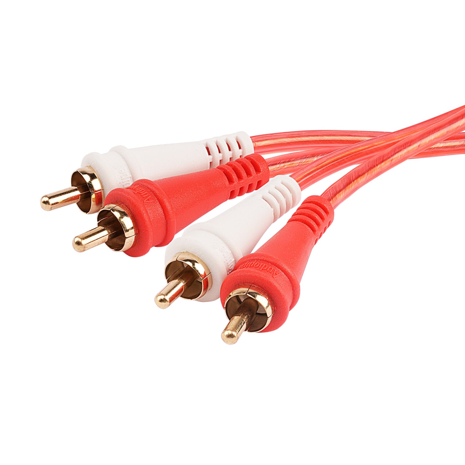 15FT Oxygen Free RCA Audio Cable (BMV-G-15), 10-Pack (10 Individual Cables)