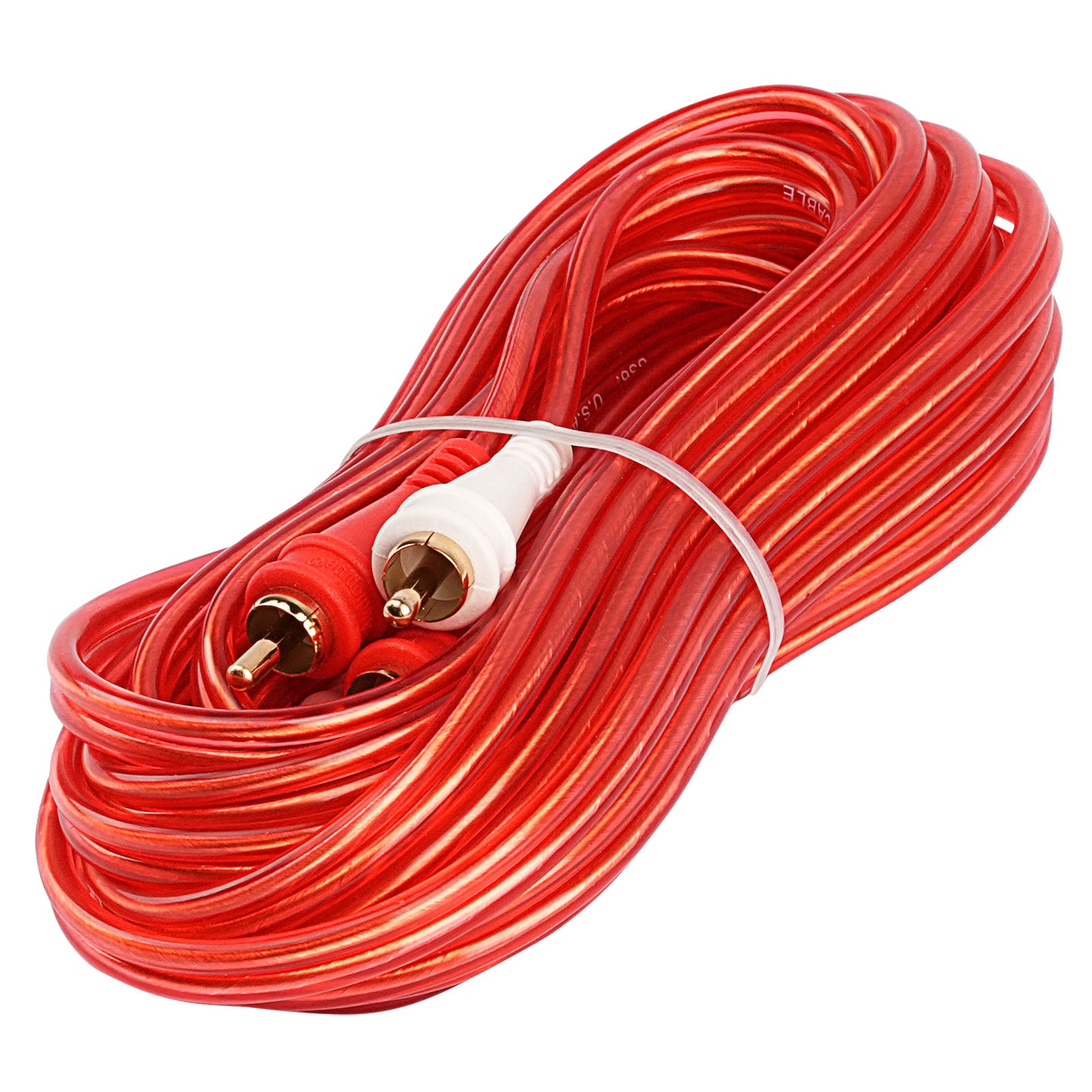 17FT Oxygen Free RCA Audio Cable (BMV-G-17), 10-Pack (10 Individual Cables)