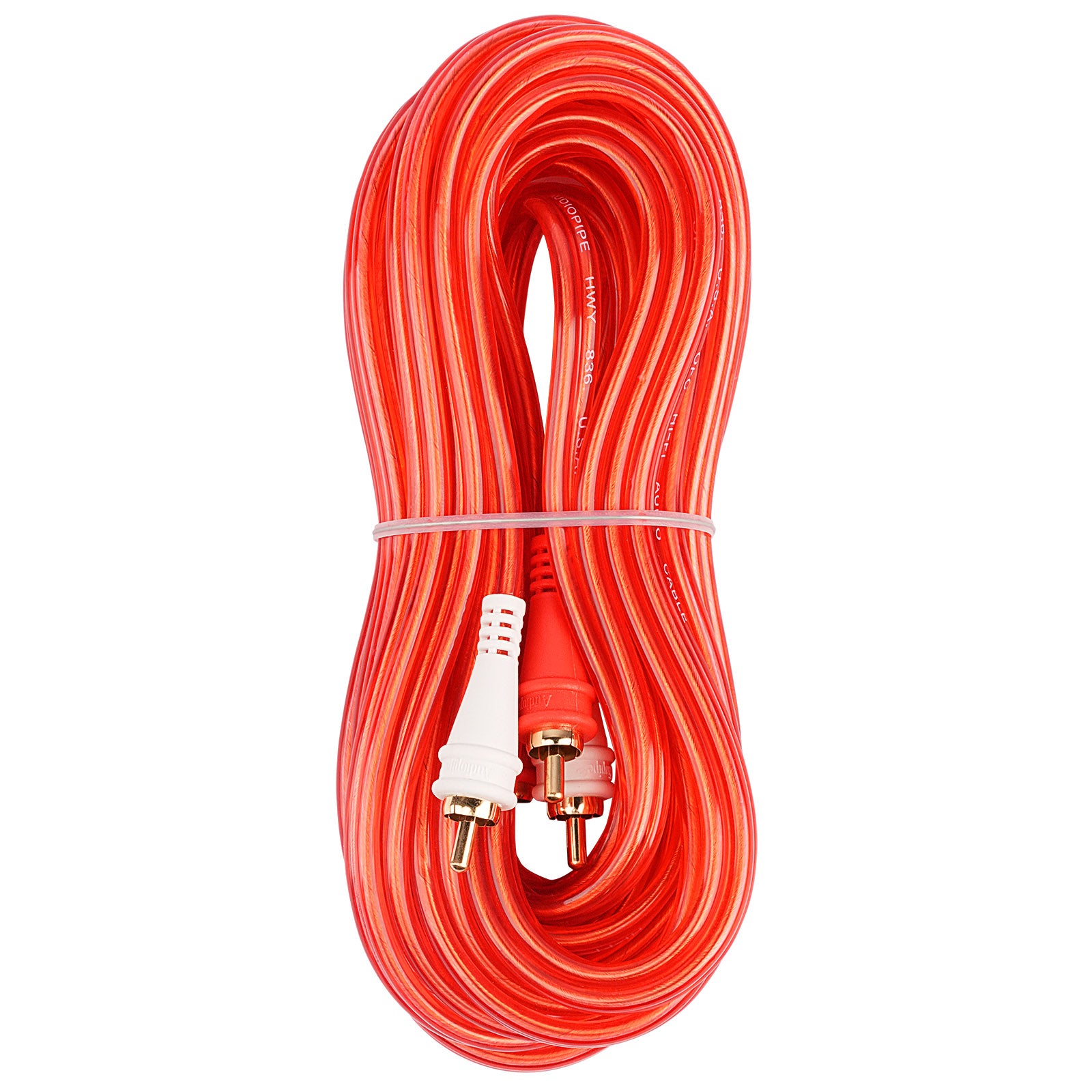 20FT Oxygen Free RCA Audio Cable (BMV-G-20), 10-Pack (10 Individual Cables)