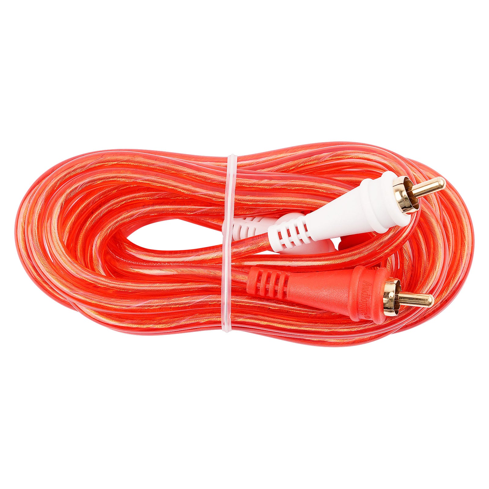 6FT Oxygen Free RCA Audio Cable With Right Angle (BMV-GRA-6), 10-Pack (10 Individual Cables)