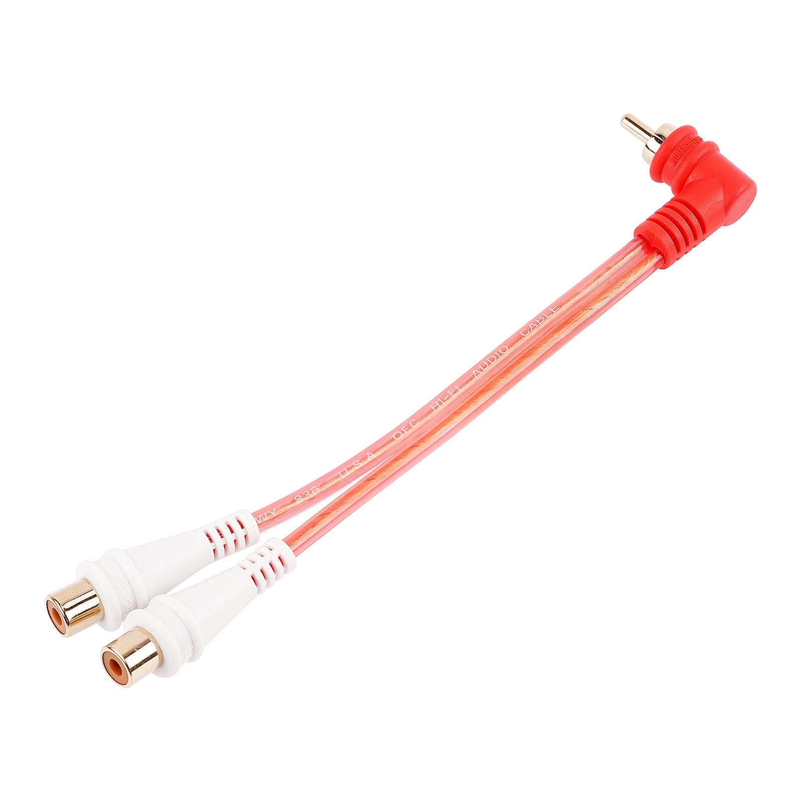 Male to 2 Female RCA Cable (BMV-GRA-M-2F)