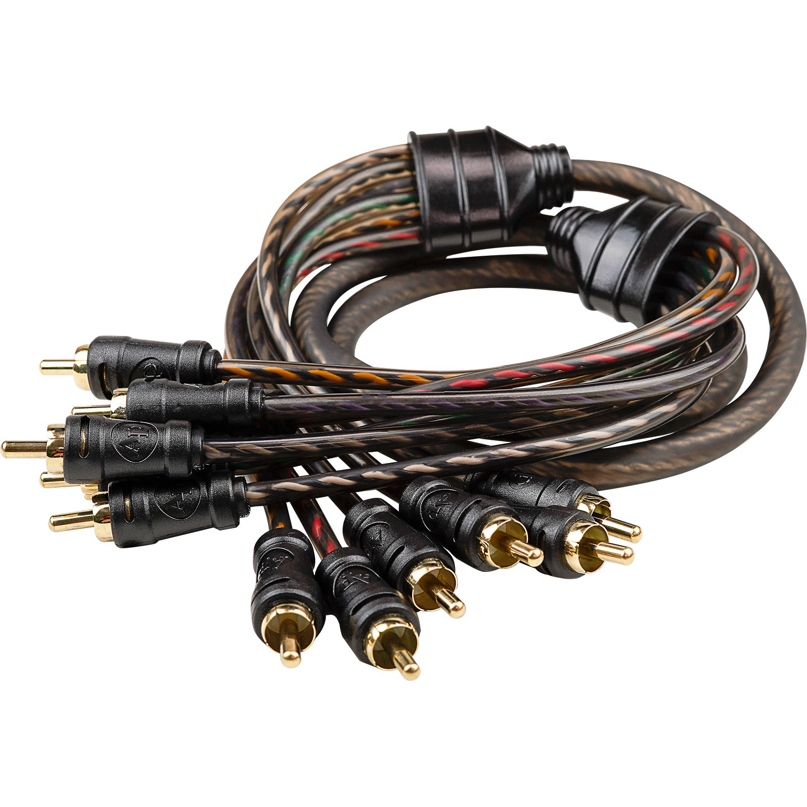 3Ft 6-Channel Interconnect Cable for Car Audio (CPP-MC3)