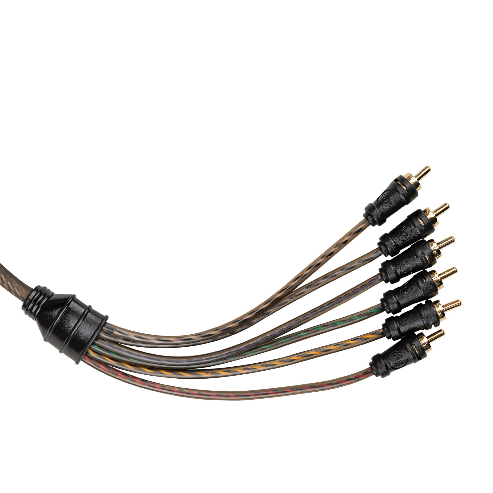 6Ft 6-Channel Interconnect Cable for Car Audio (CPP-MC6)