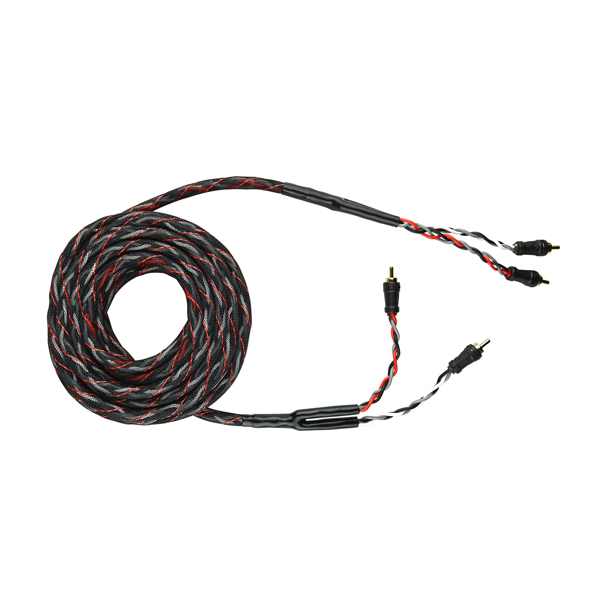 17' Competition Rated RCA Twisted Cable for Car Audio (CPP-TW17)