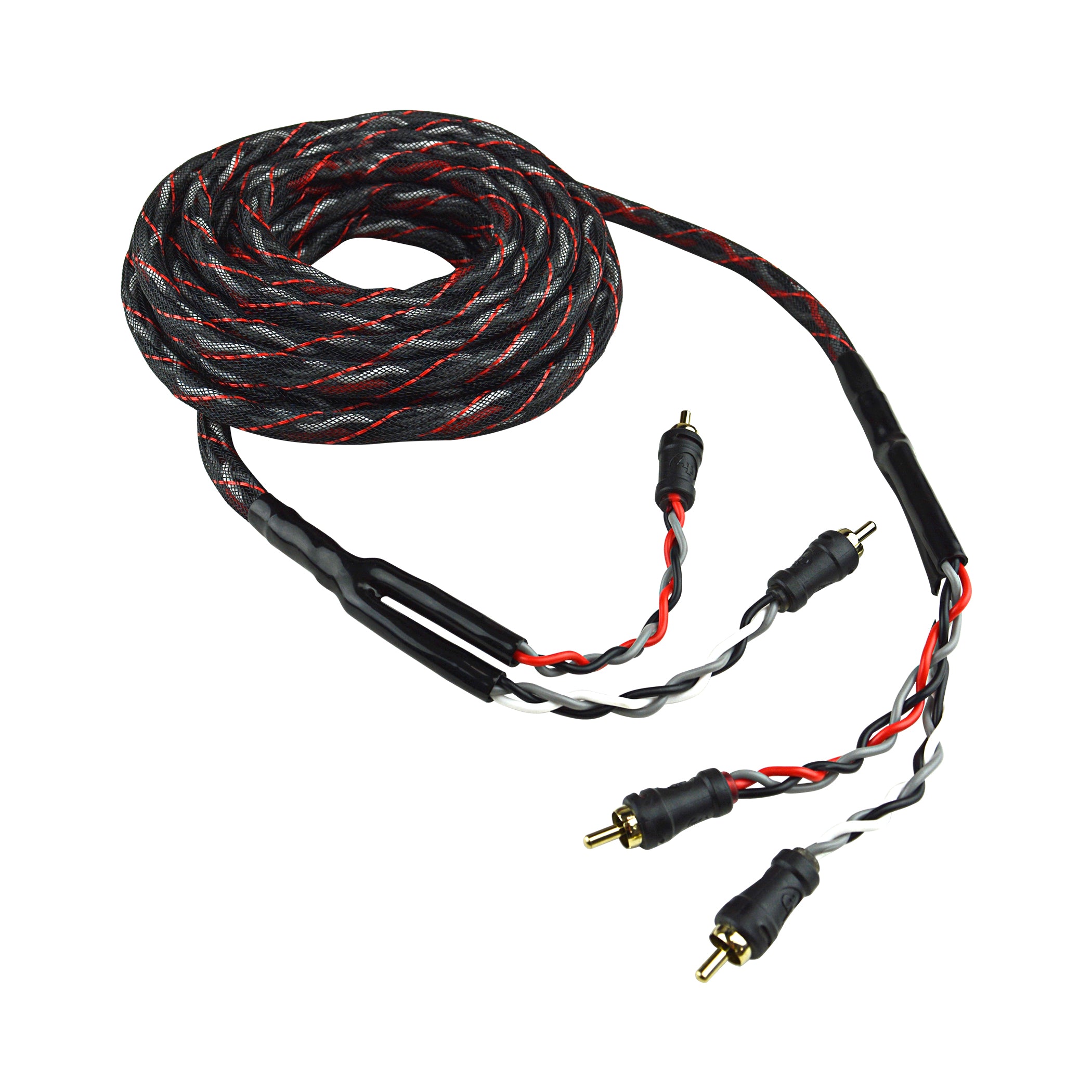 17' Competition Rated RCA Twisted Cable for Car Audio (CPP-TW17)