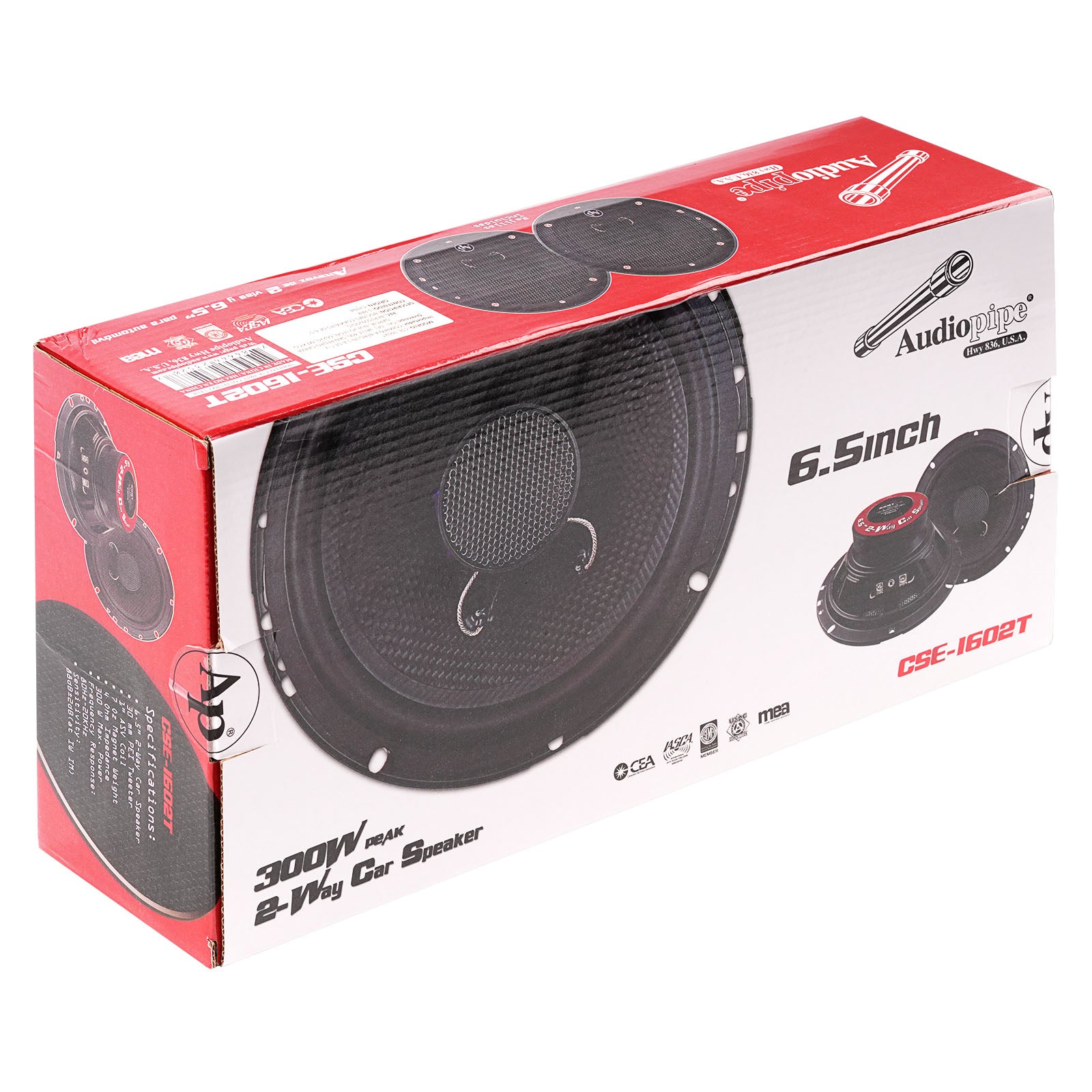 6.5” 2-Way Car Speaker (CSE-1602T)