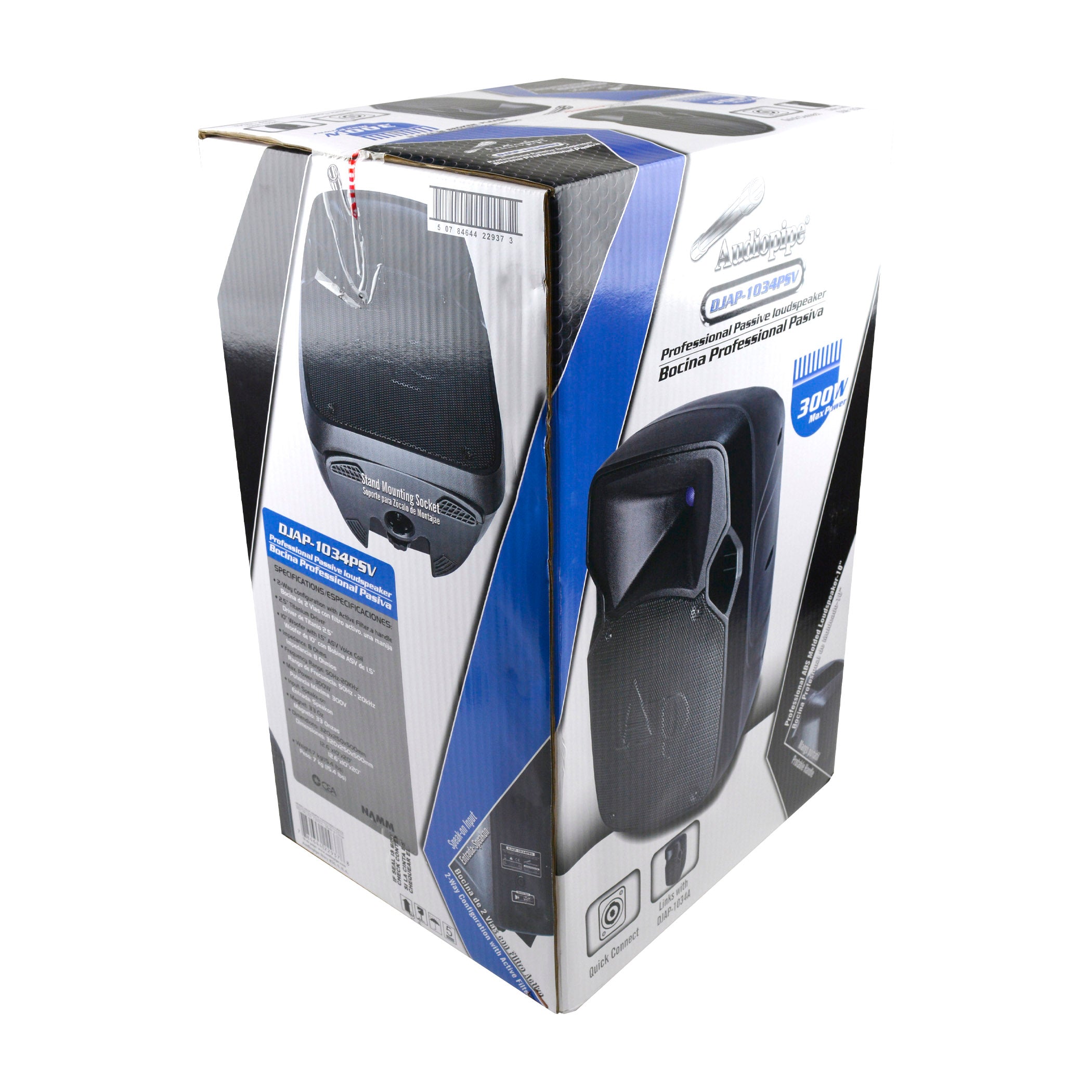 10” Professional Passive Loudspeaker (DJAP-1034PSV)