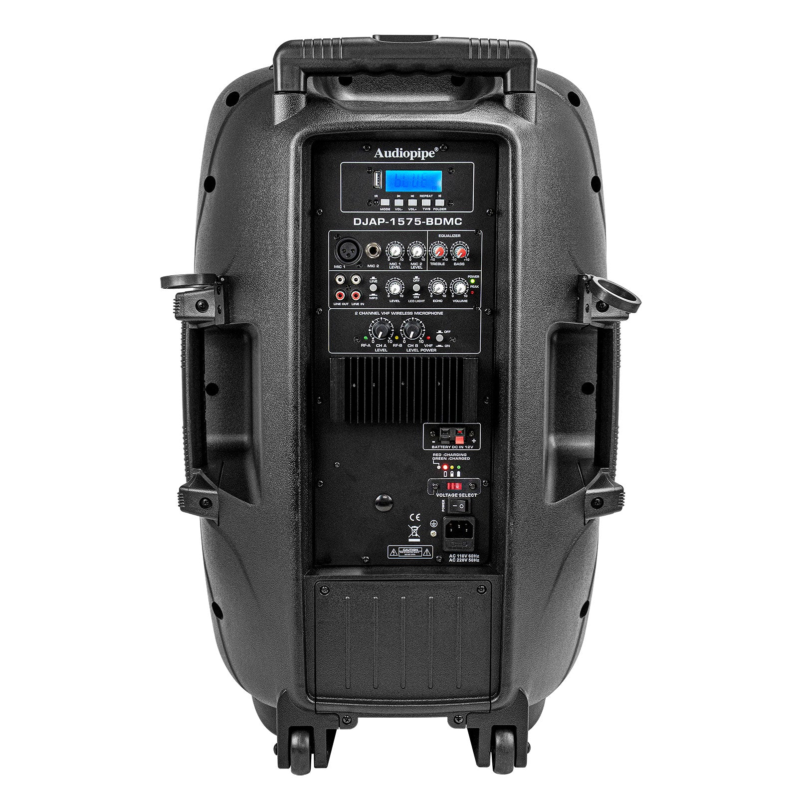 15" Professional Active Loudspeaker (DJAP-1575-BDMC)