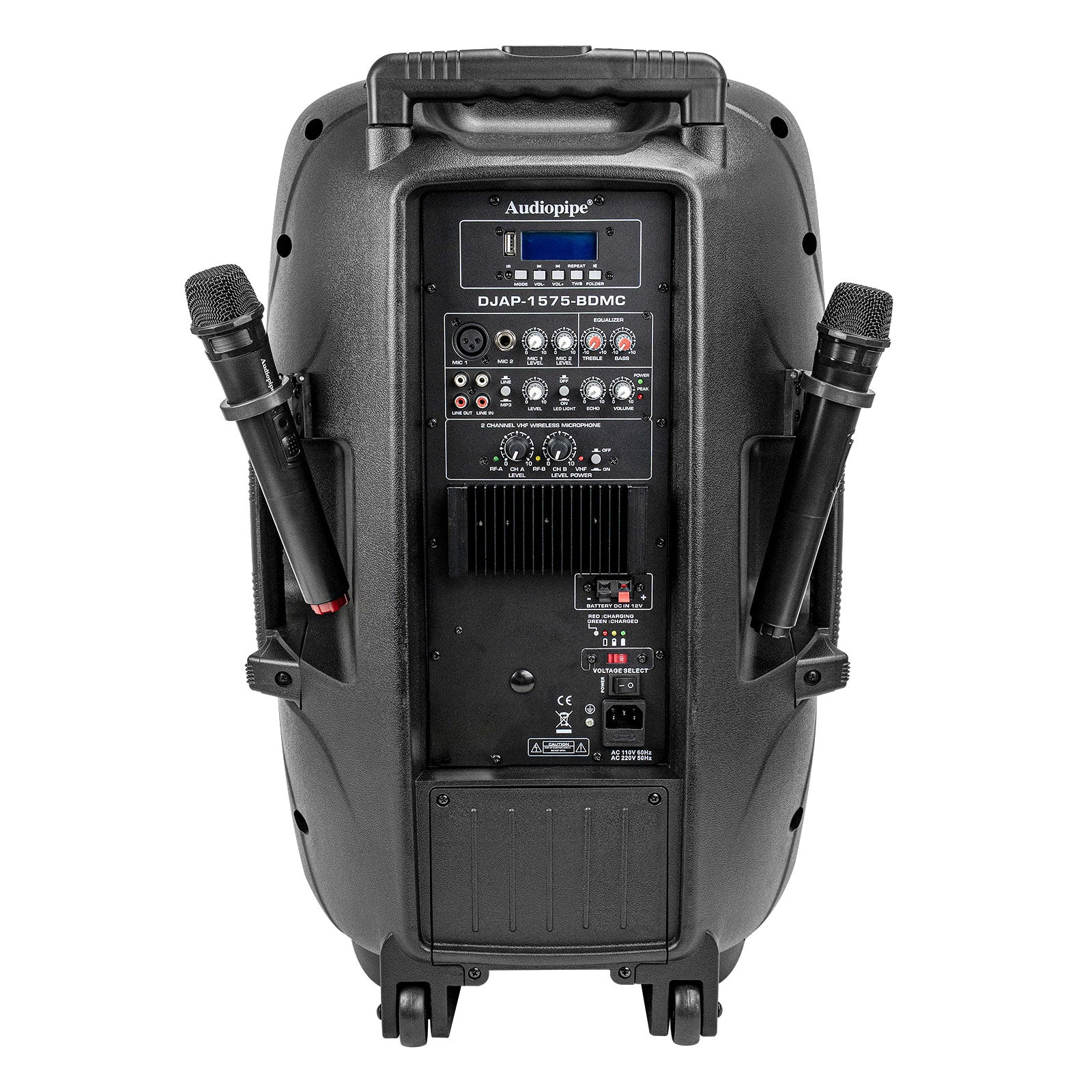 15" Professional Active Loudspeaker (DJAP-1575-BDMC)