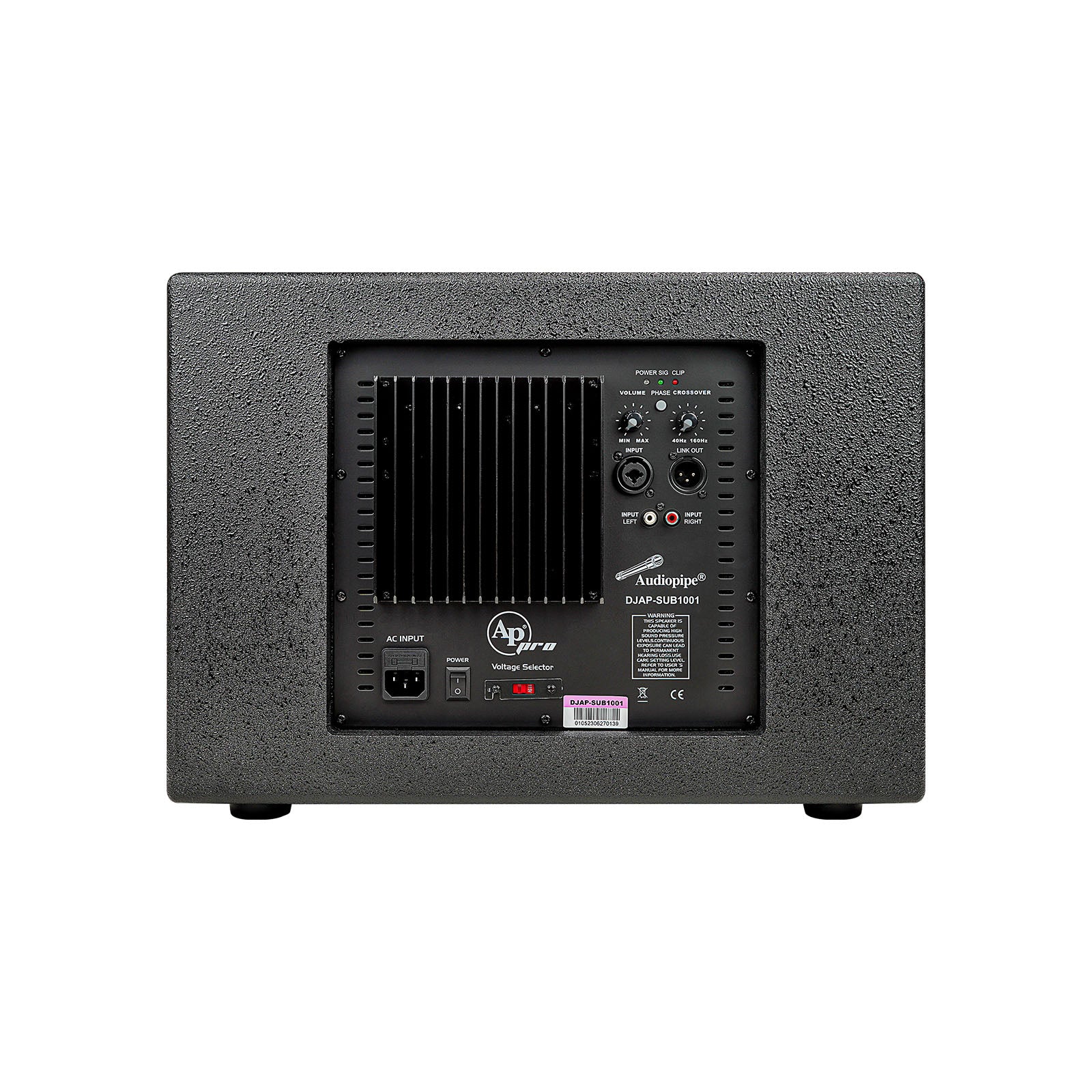 10" Professional Active Subwoofer (DJAP-SUB1001)