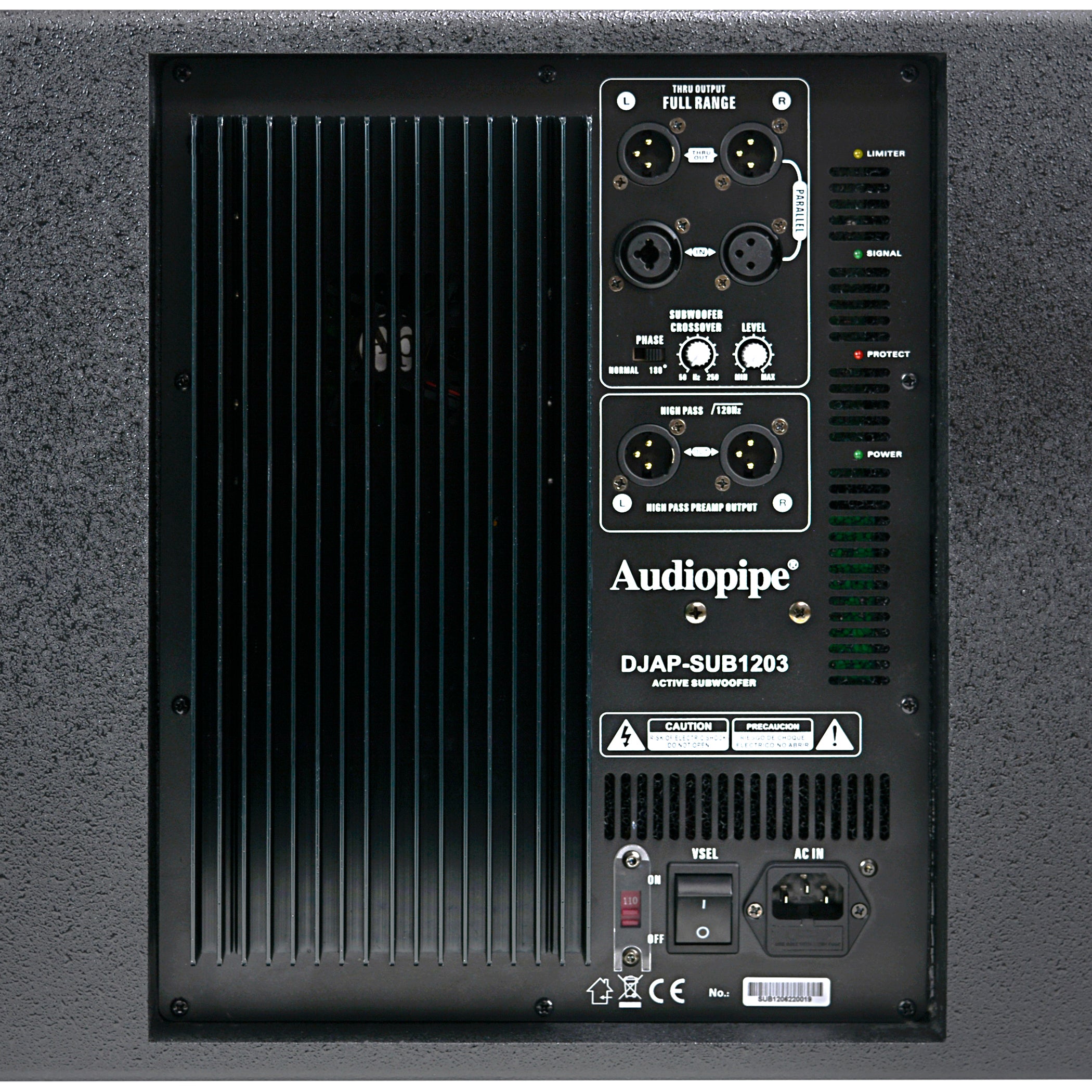 18” Professional Passive Subwoofer (DJAP-SUB1803)
