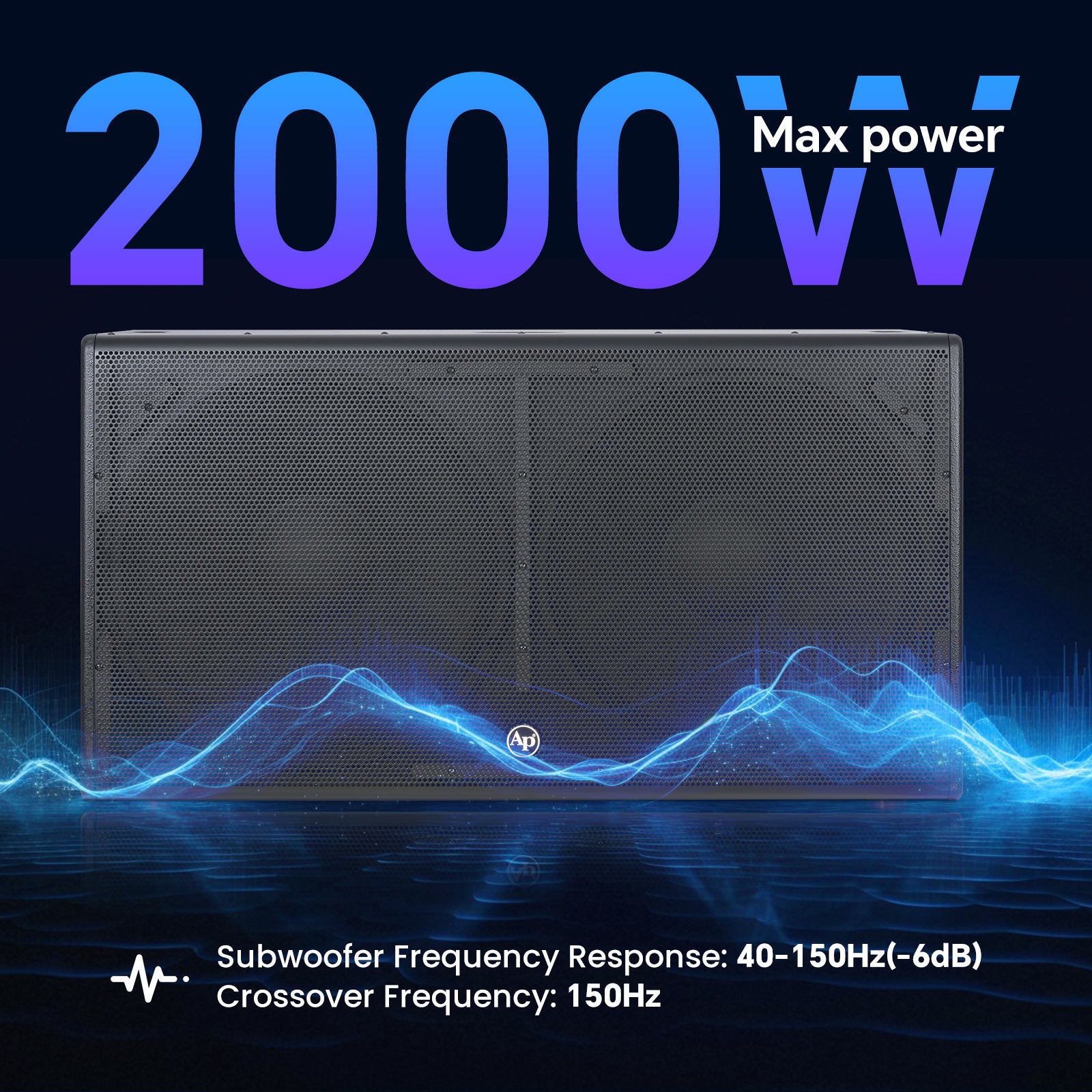 15“ Professional Passive Loudspeaker (DJAP-SUP15202D)