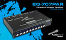 Audiopipe 7 Band Parametric Graphic Equalizer with 9V Line Driver (EQ-707PAR）
