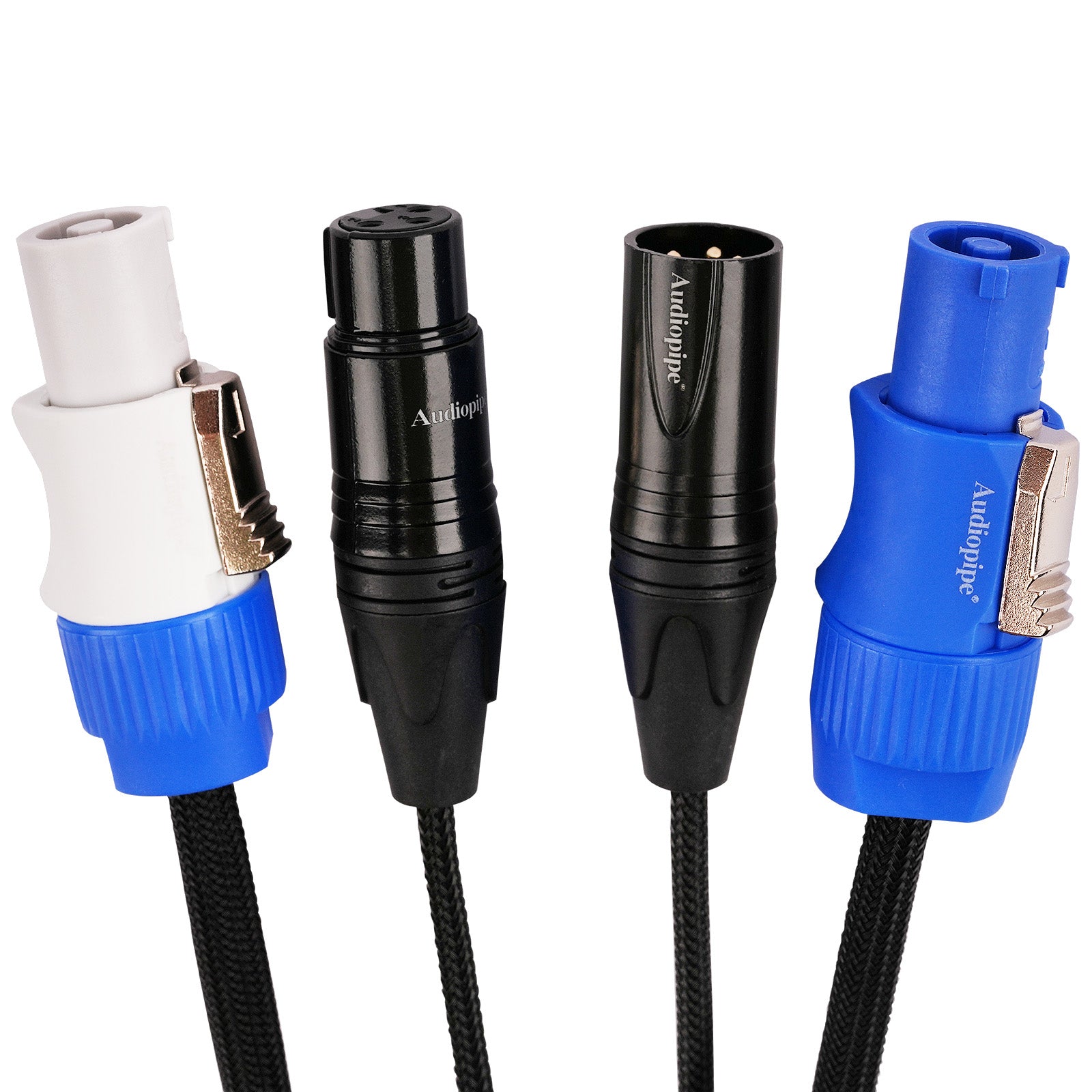 6Ft Extension Power Cable with Audio XLR Connectors (EX-PWC-AUD-6)