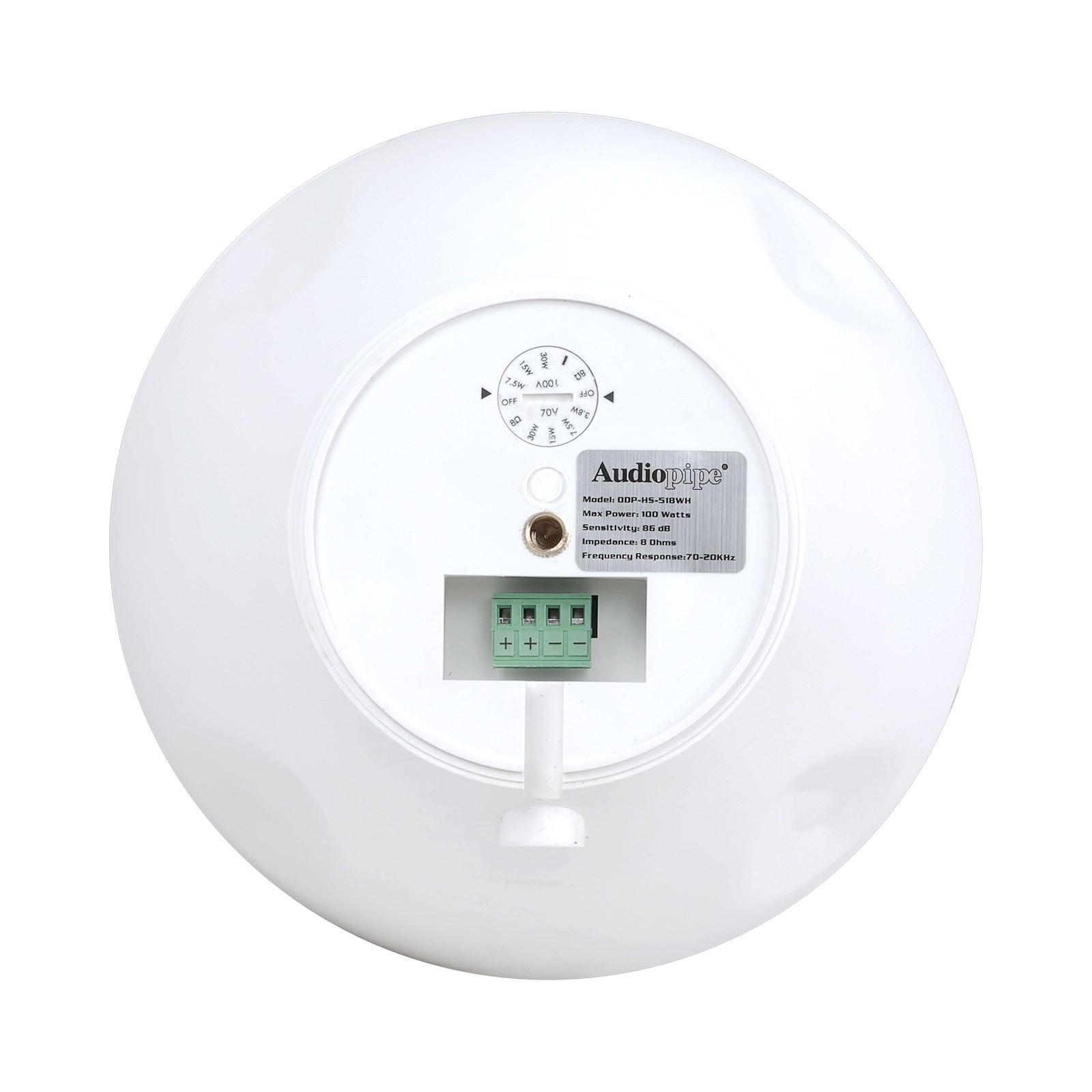 5-1.4” 2-Way Pendant Hanging Speaker (ODP-HS-518WH), Sold individually