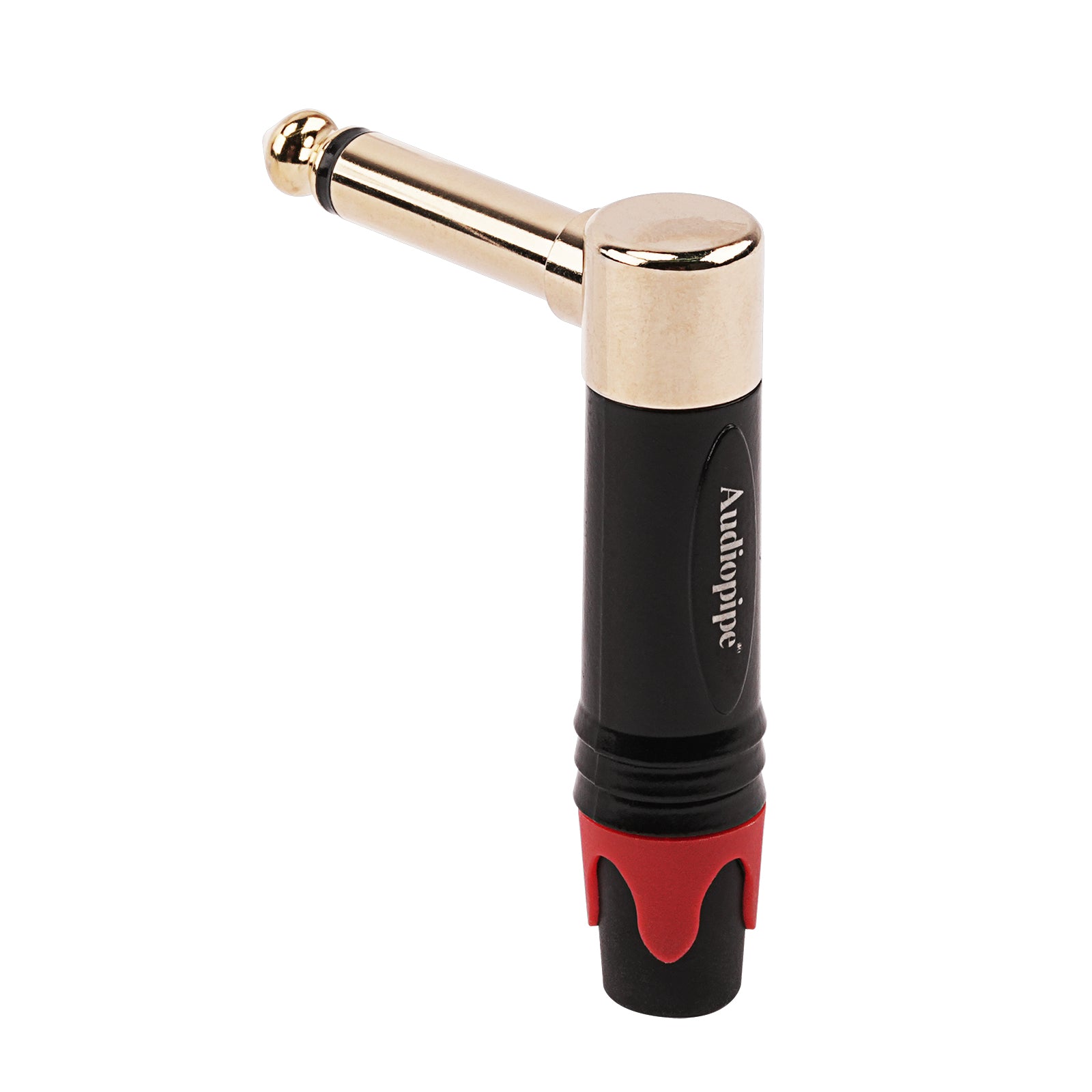 6.35mm Mono Right Angle Plug (PRA-63RA-MBG)