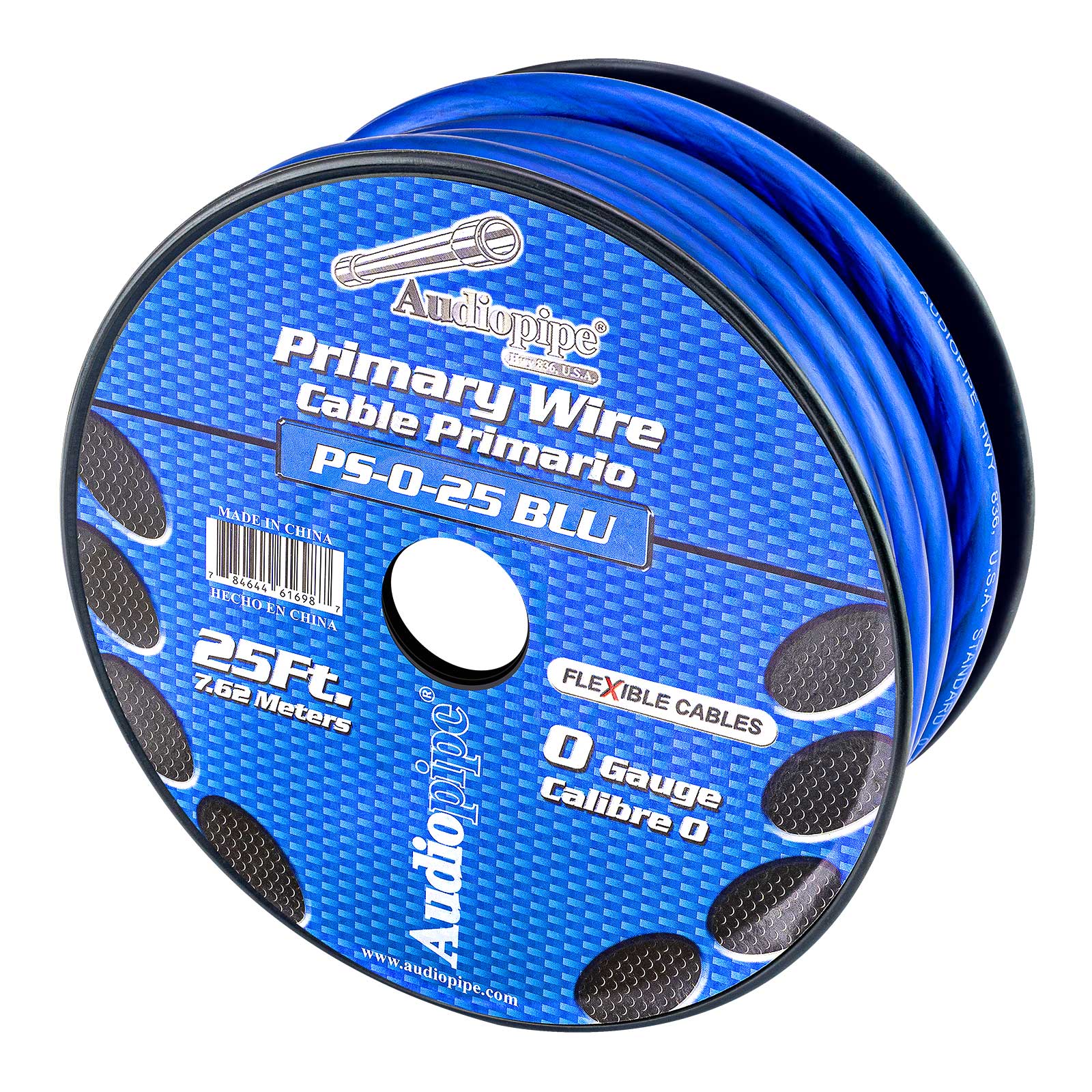 25Ft Primary Wire (PS-0-25 BLU)