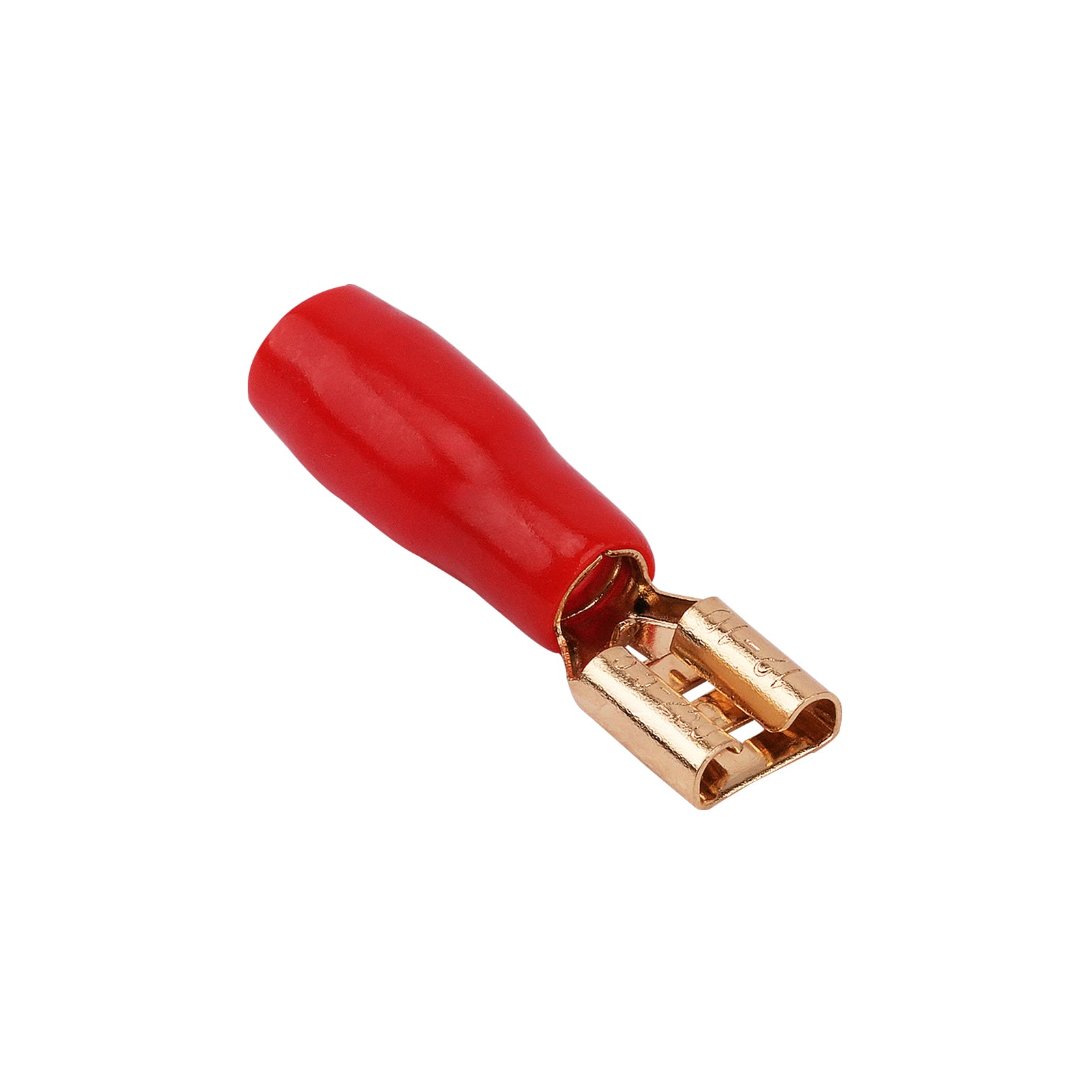 10AWG Gold Plated Block Terminal, Red (PTDX-10RED)