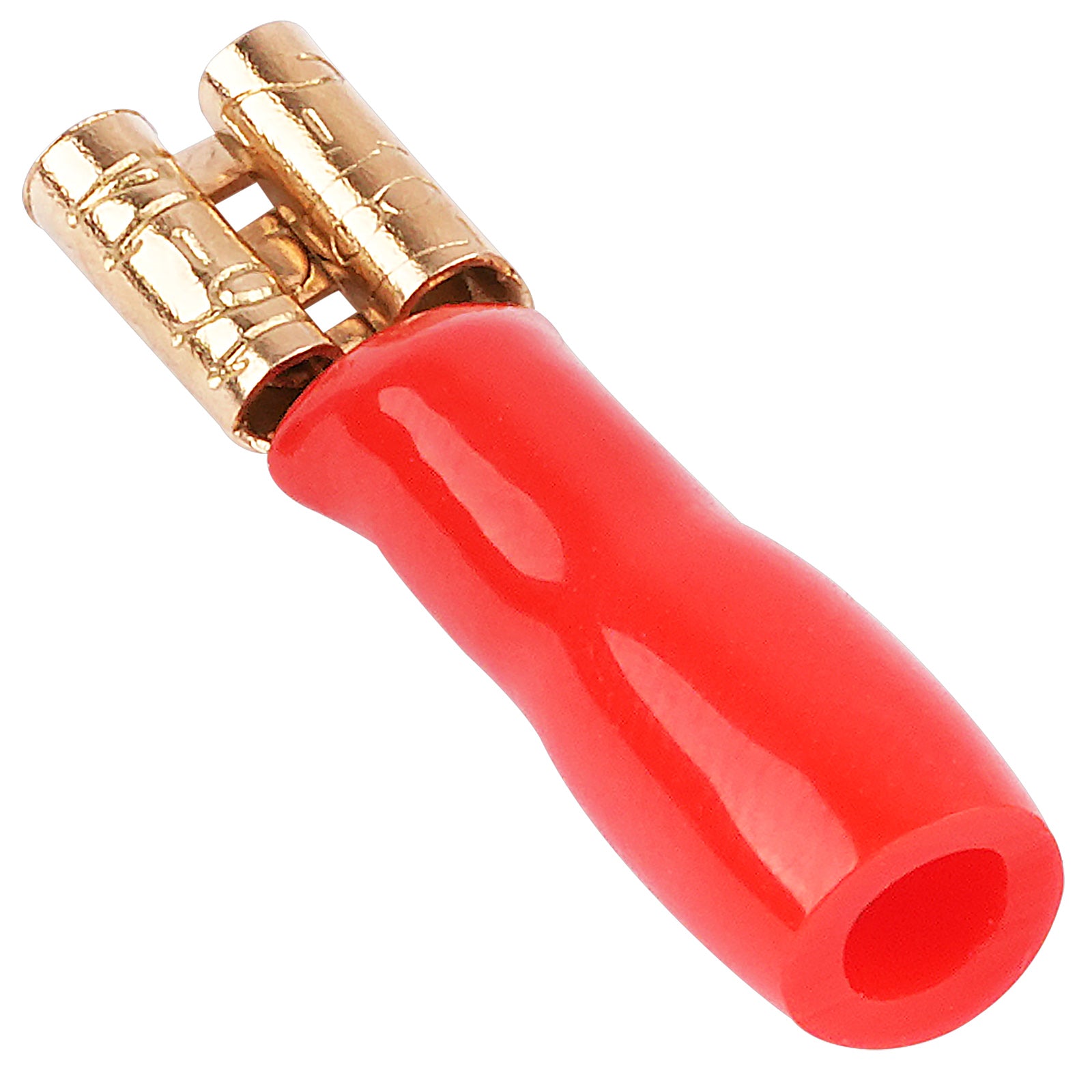 16AWG Gold Plated Block Terminal, Red (PTDX-16 RED)